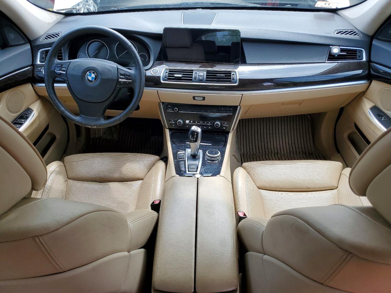 2012 Bmw 535 Xigt White vin: WBASP2C50CC338862
