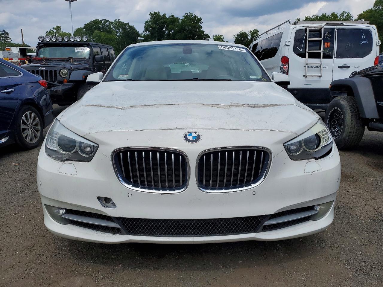 2012 Bmw 535 Xigt White vin: WBASP2C50CC338862