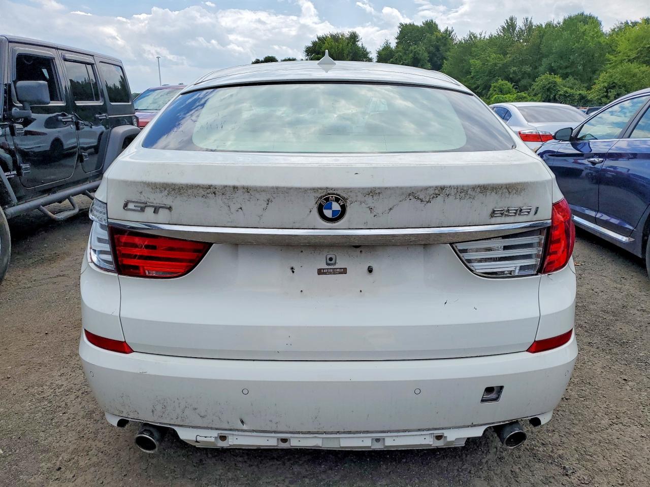 2012 Bmw 535 Xigt White vin: WBASP2C50CC338862