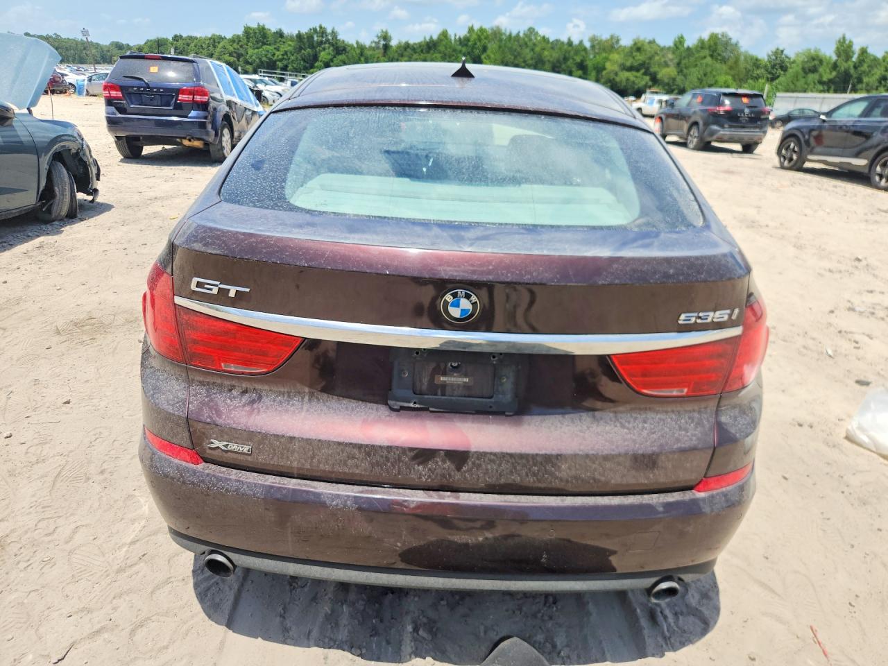 2013 Bmw 535 Xigt Burgundy vin: WBASP2C52DC339934