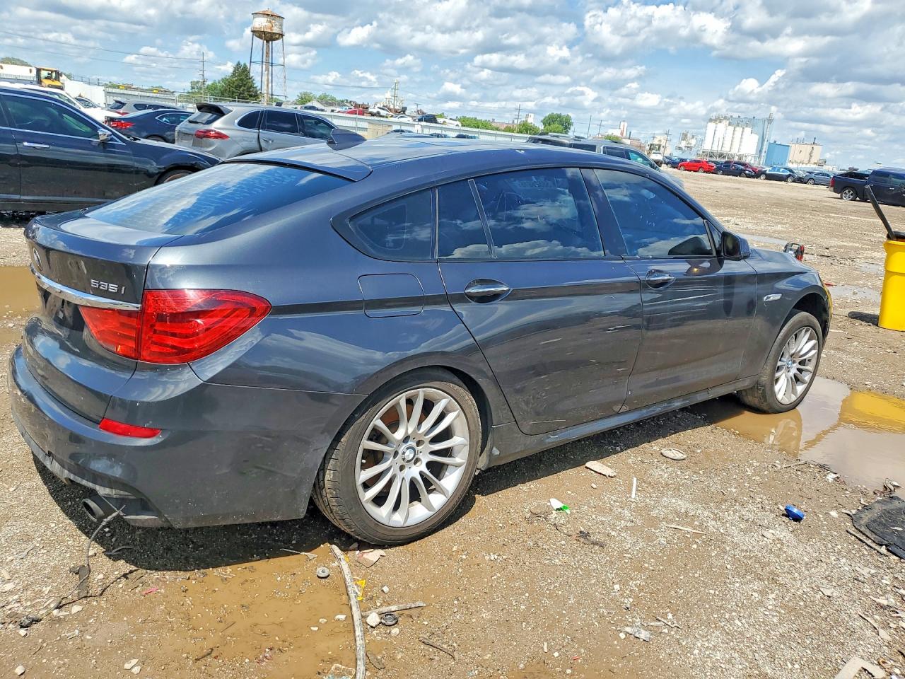 2013 Bmw 535 Xigt Charcoal vin: WBASP2C55DC339314