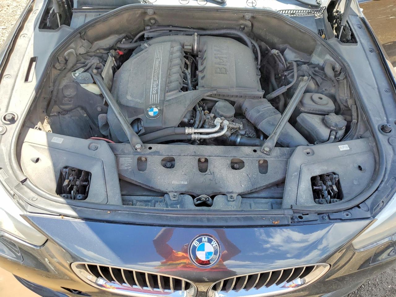 2013 Bmw 535 Xigt Charcoal vin: WBASP2C55DC339314