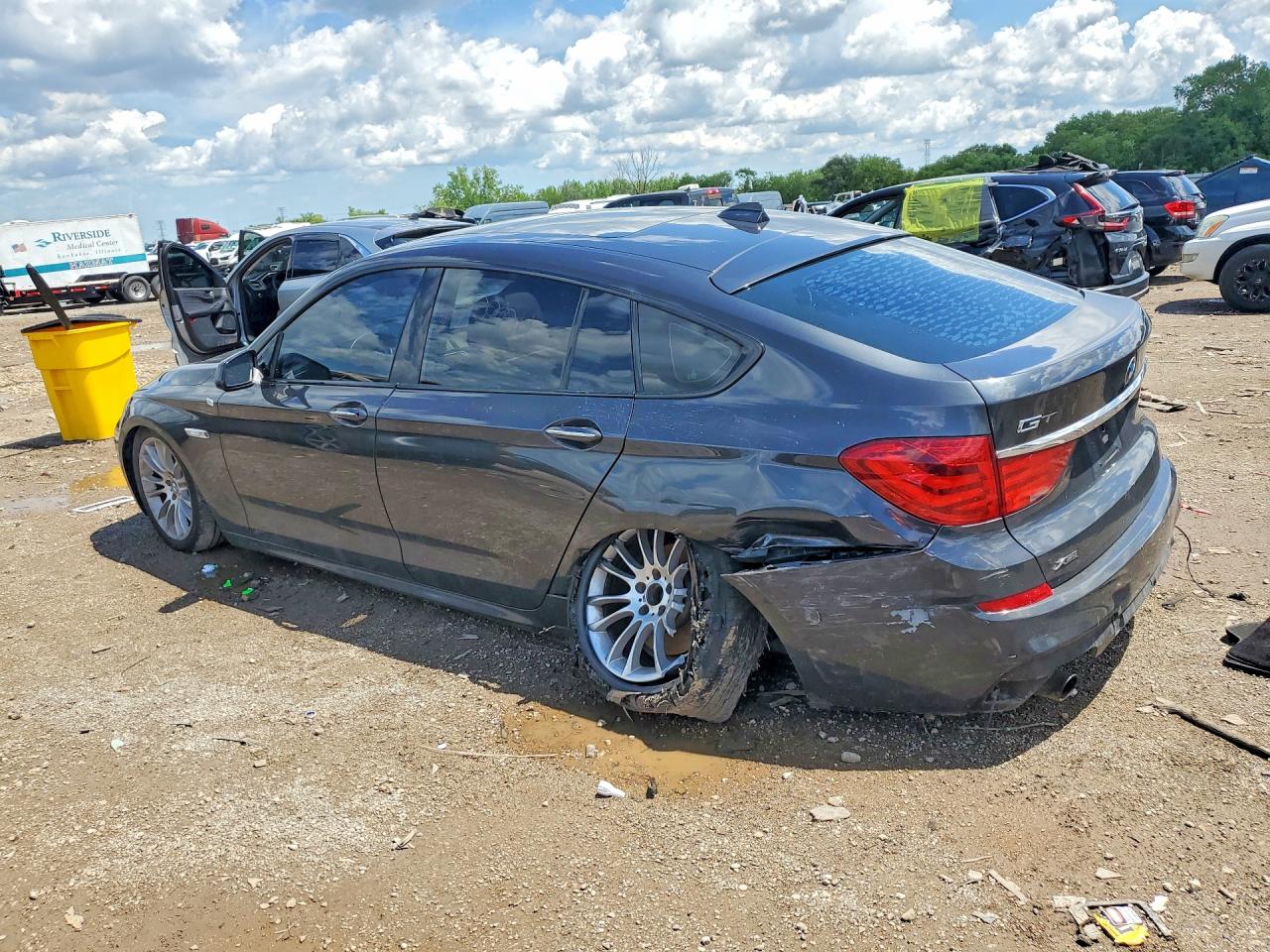2013 Bmw 535 Xigt Charcoal vin: WBASP2C55DC339314
