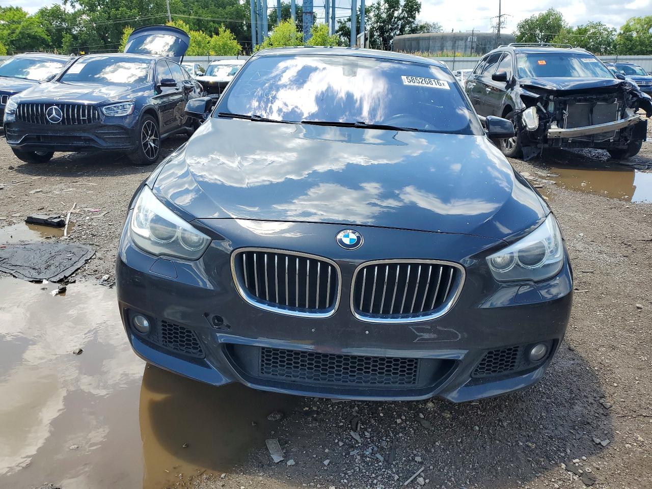 2013 Bmw 535 Xigt Charcoal vin: WBASP2C55DC339314