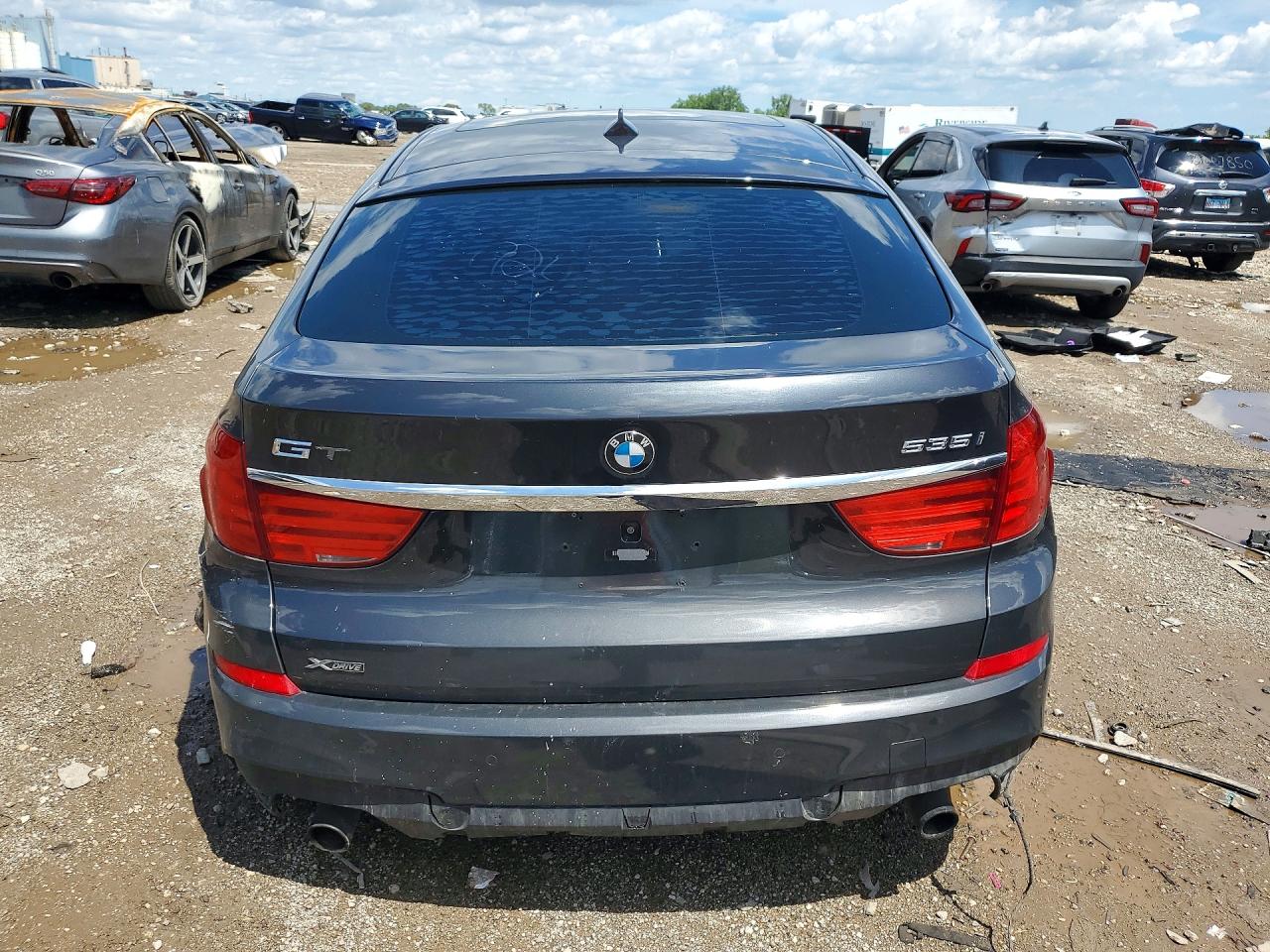 2013 Bmw 535 Xigt Charcoal vin: WBASP2C55DC339314