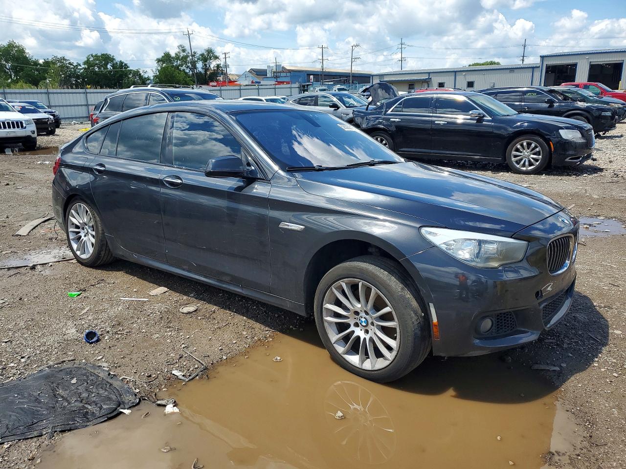 2013 Bmw 535 Xigt Charcoal vin: WBASP2C55DC339314
