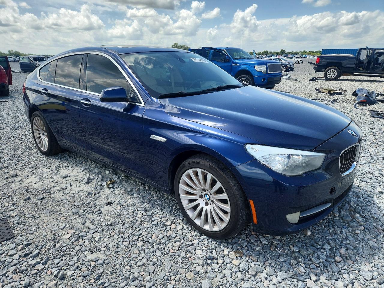 2013 Bmw 535 Gt Синий vin: WBASP2C57DC339668