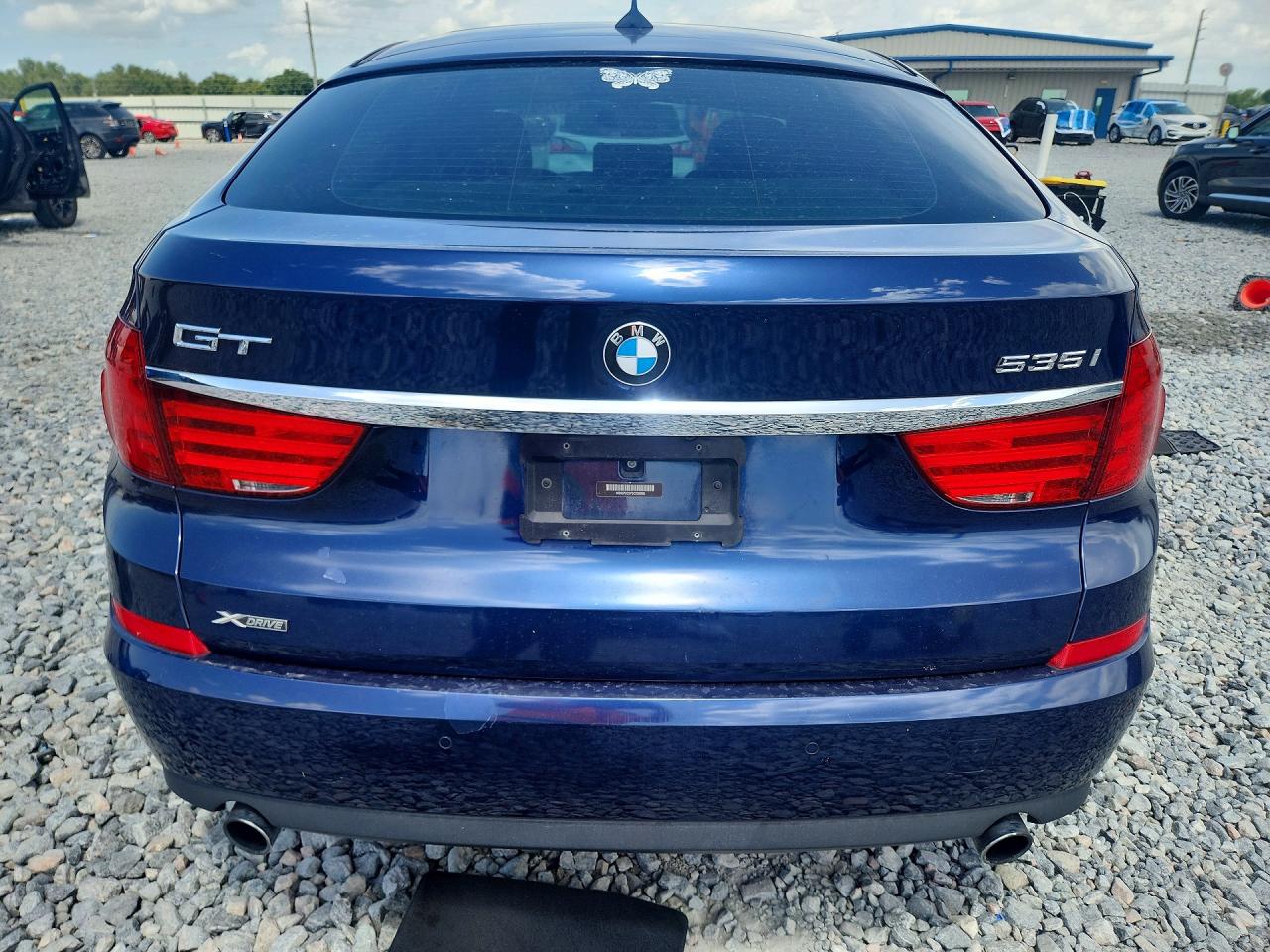 2013 Bmw 535 Gt Синий vin: WBASP2C57DC339668