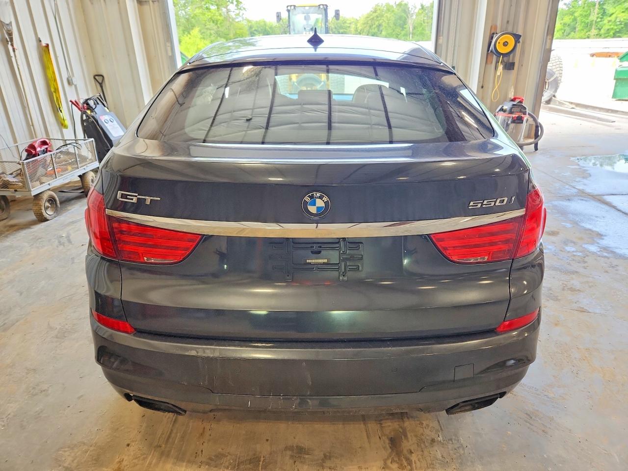 2012 Bmw 550 Xigt Gray vin: WBASP4C53CC341945