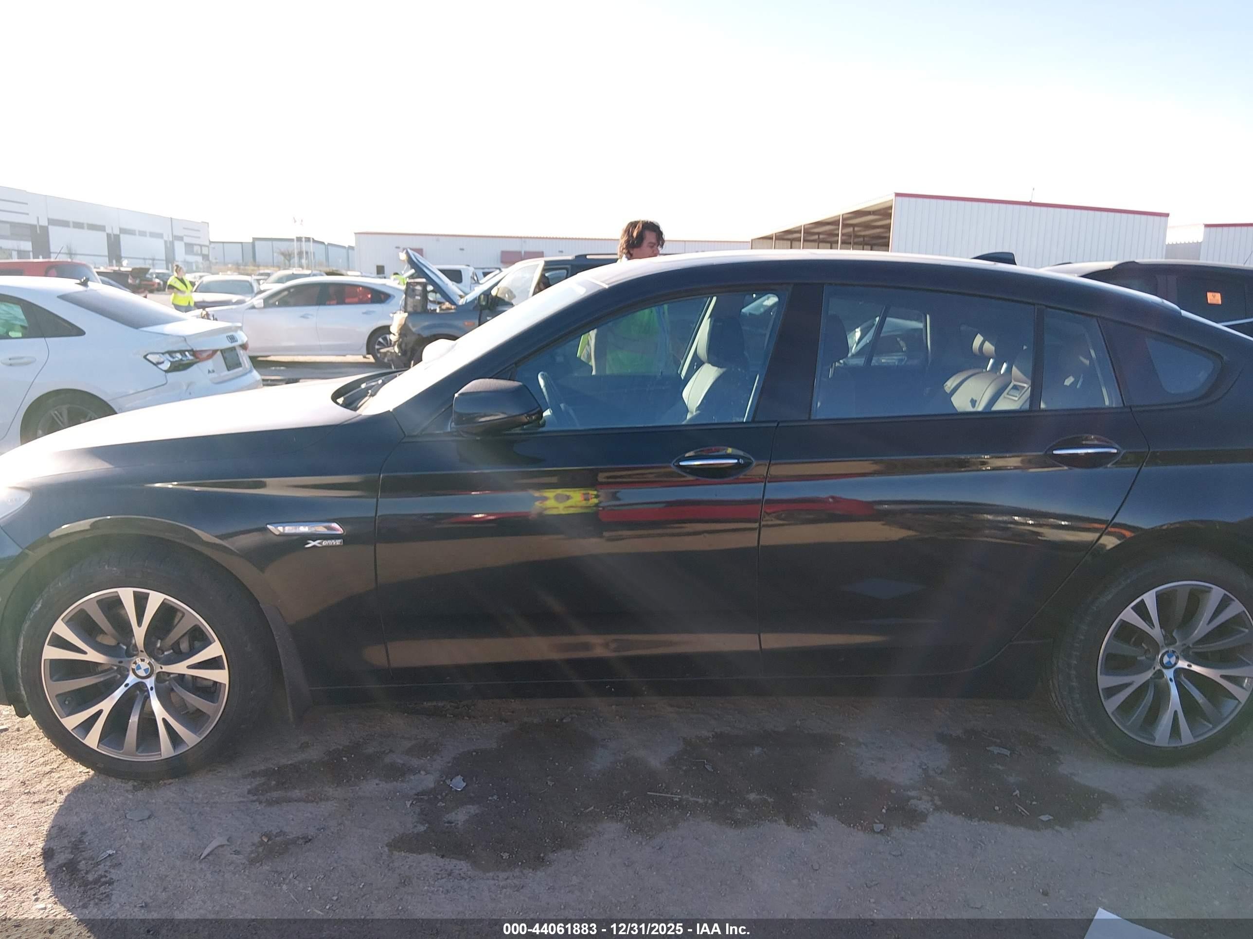2012 Bmw 550i Gran Turismo Xdrive Черный vin: WBASP4C54CC899898