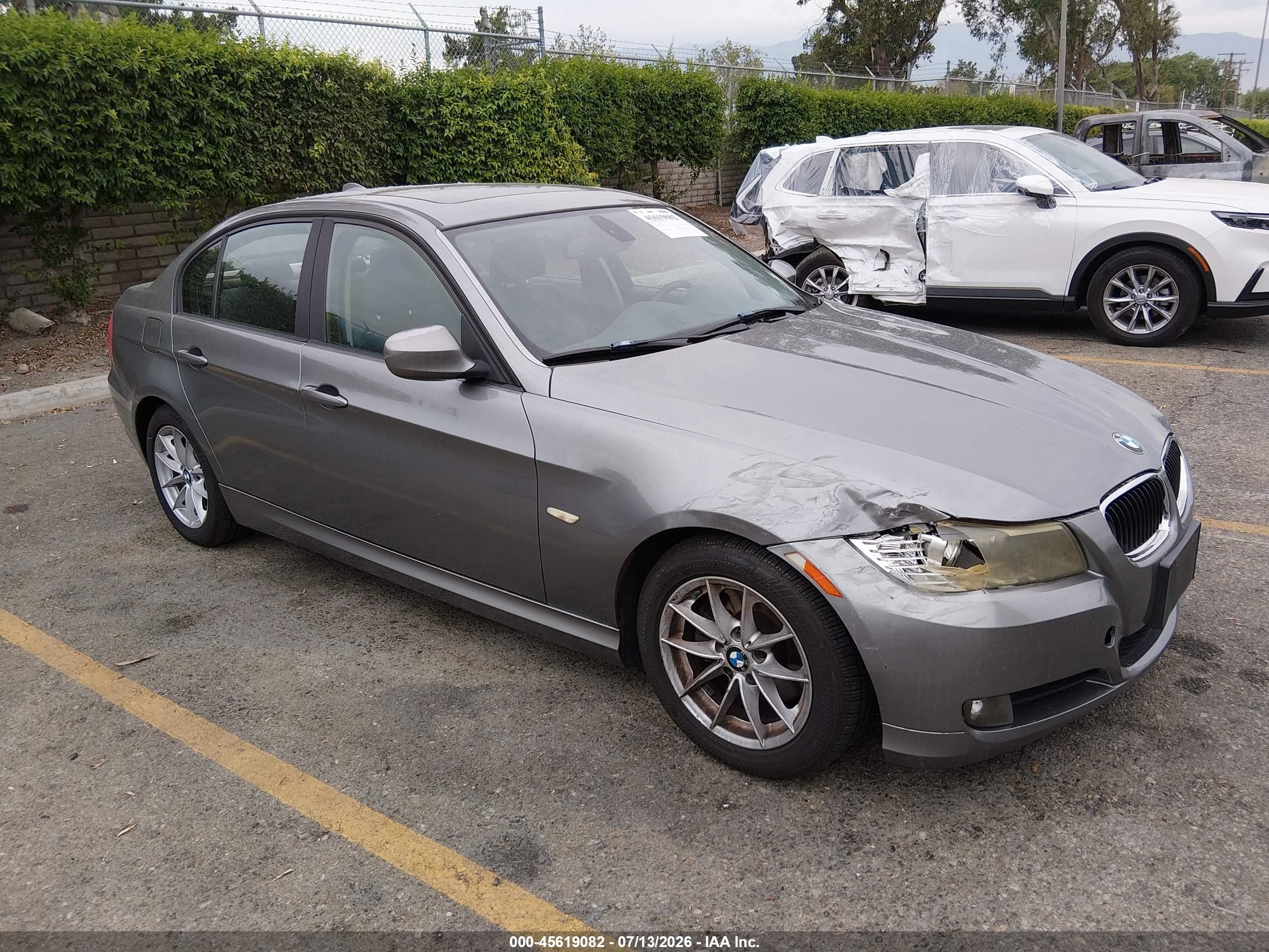 2010 Bmw 328i   Gray vin: WBAPH7C58AE129953