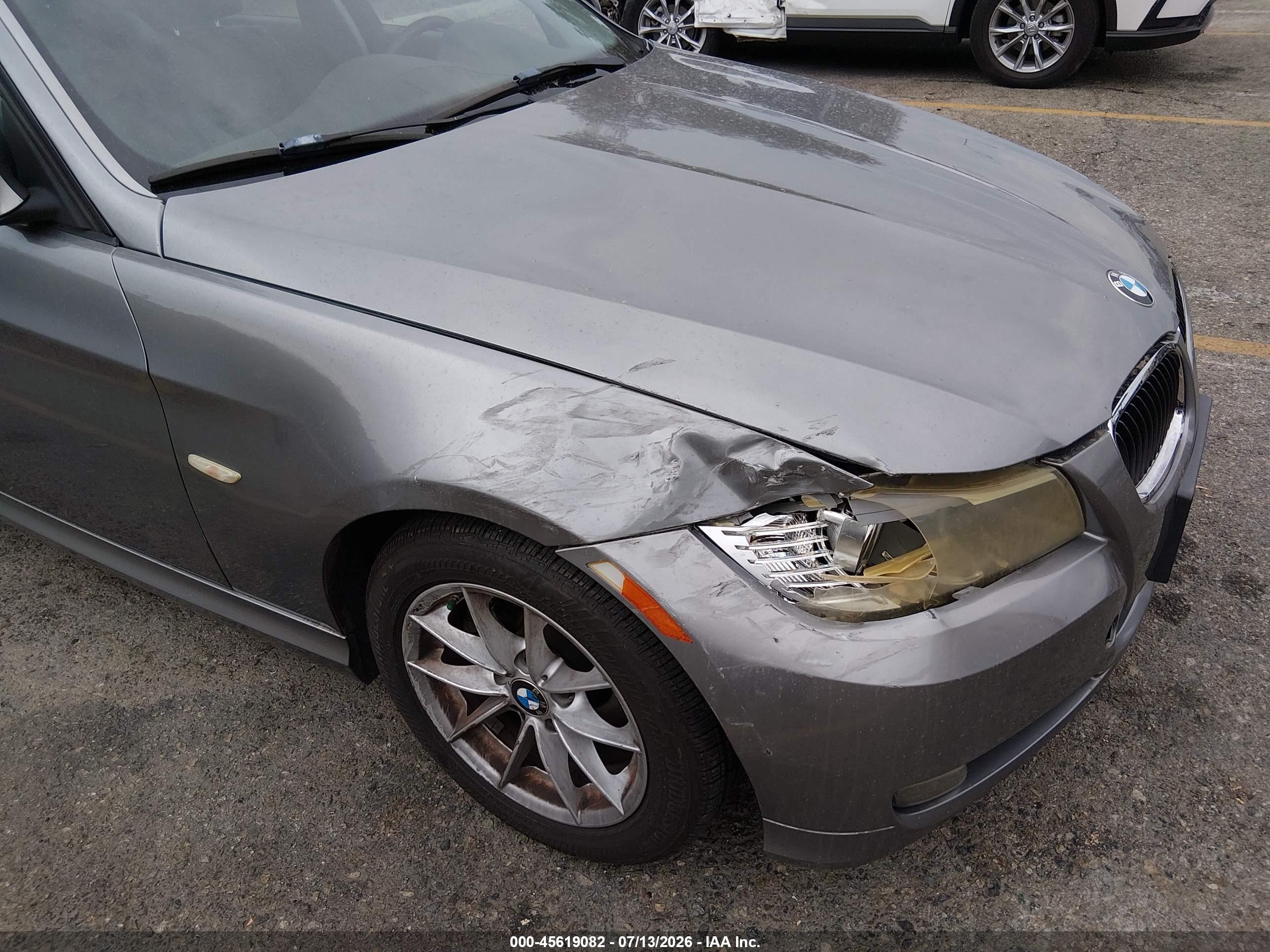 2010 Bmw 328i   Gray vin: WBAPH7C58AE129953