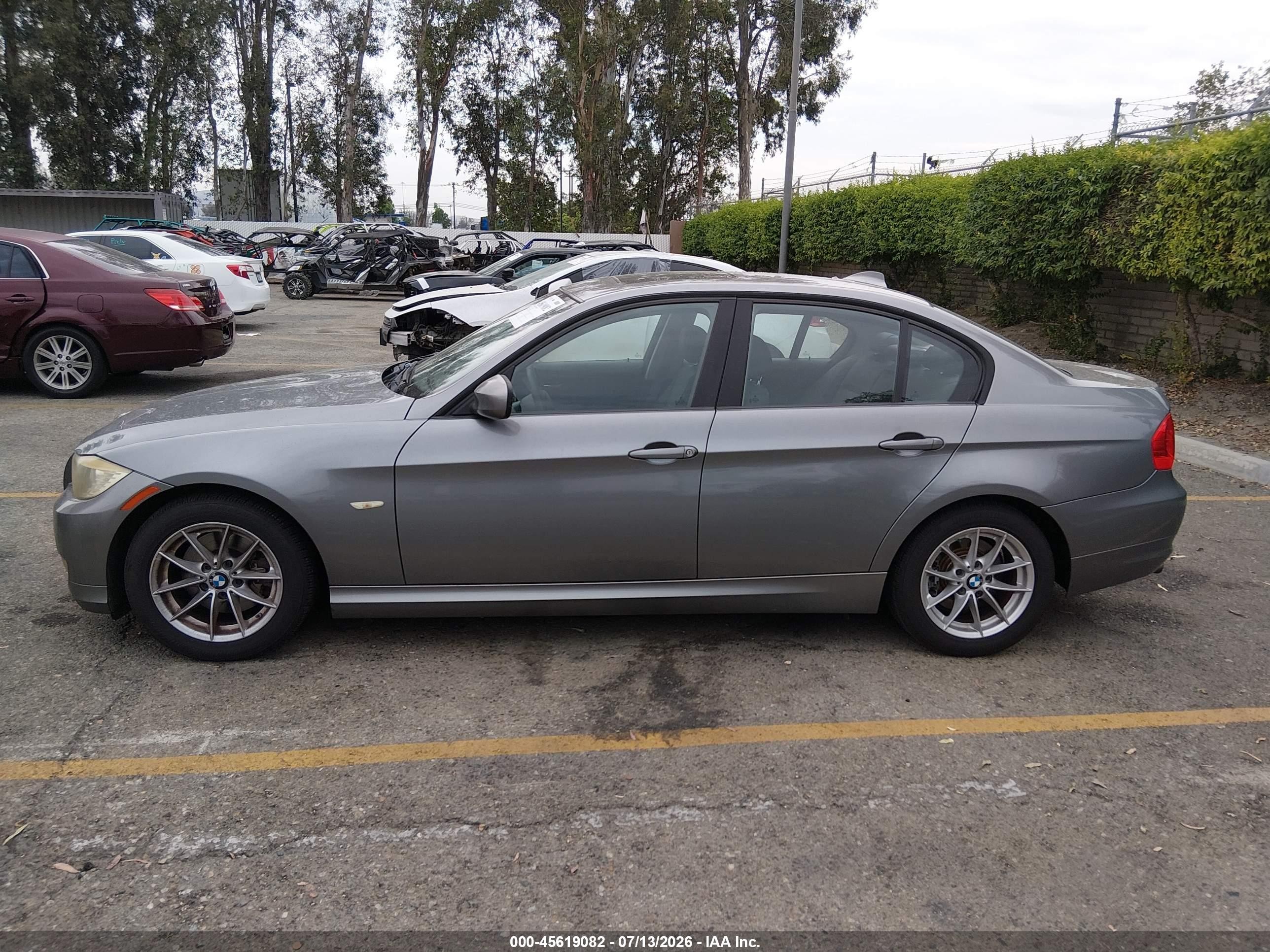 2010 Bmw 328i   Gray vin: WBAPH7C58AE129953