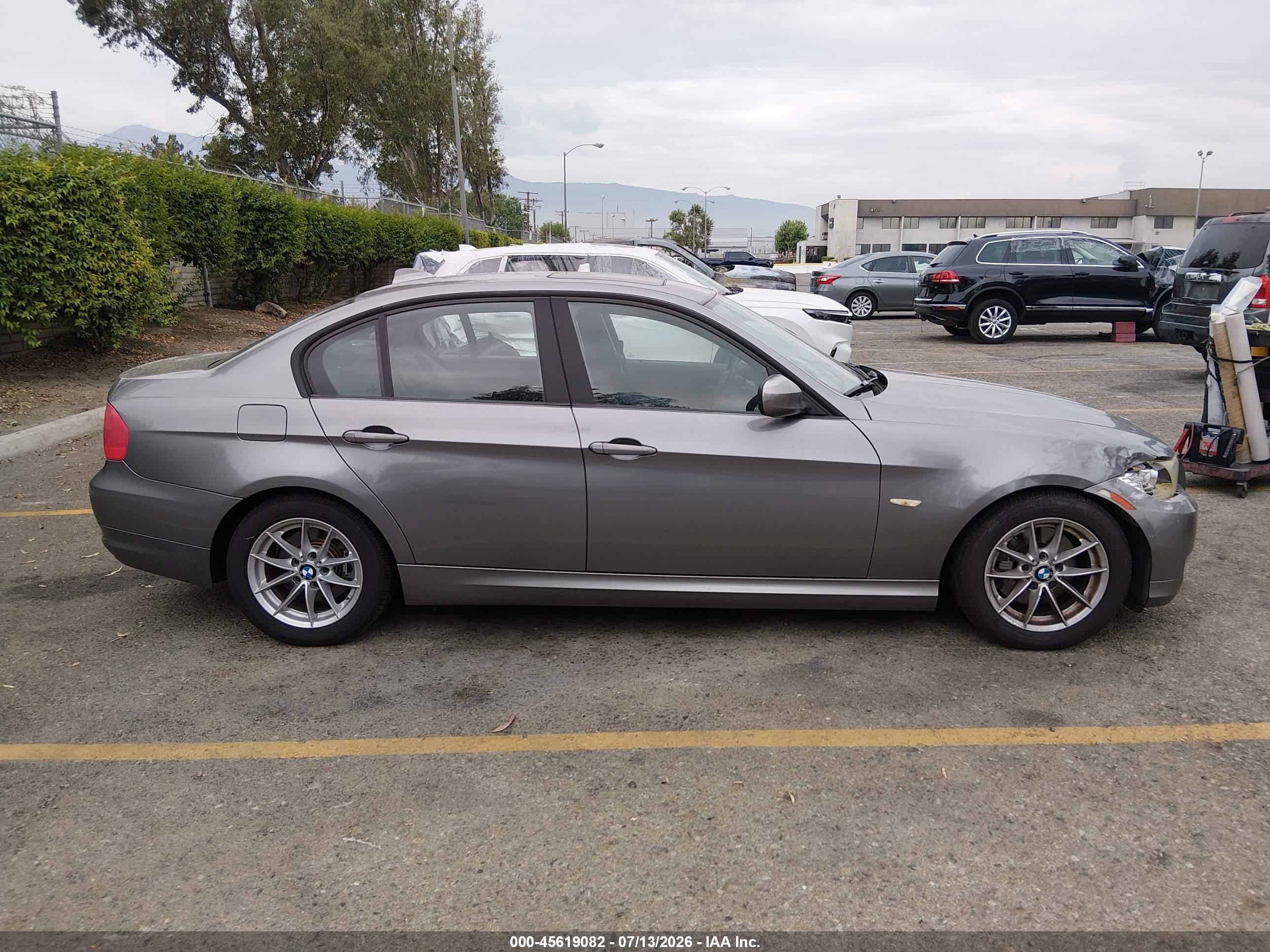 2010 Bmw 328i   Gray vin: WBAPH7C58AE129953