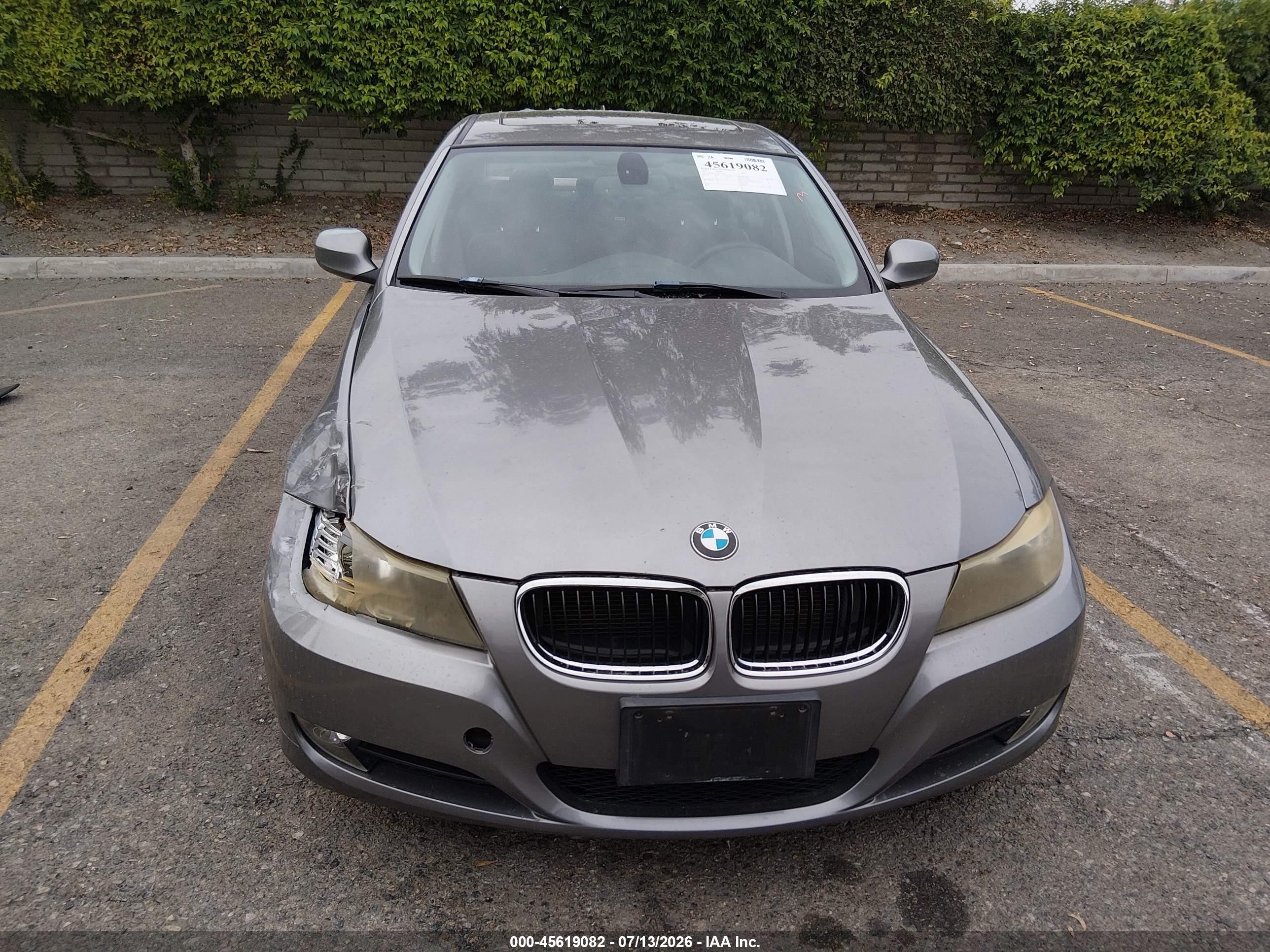 2010 Bmw 328i   Gray vin: WBAPH7C58AE129953