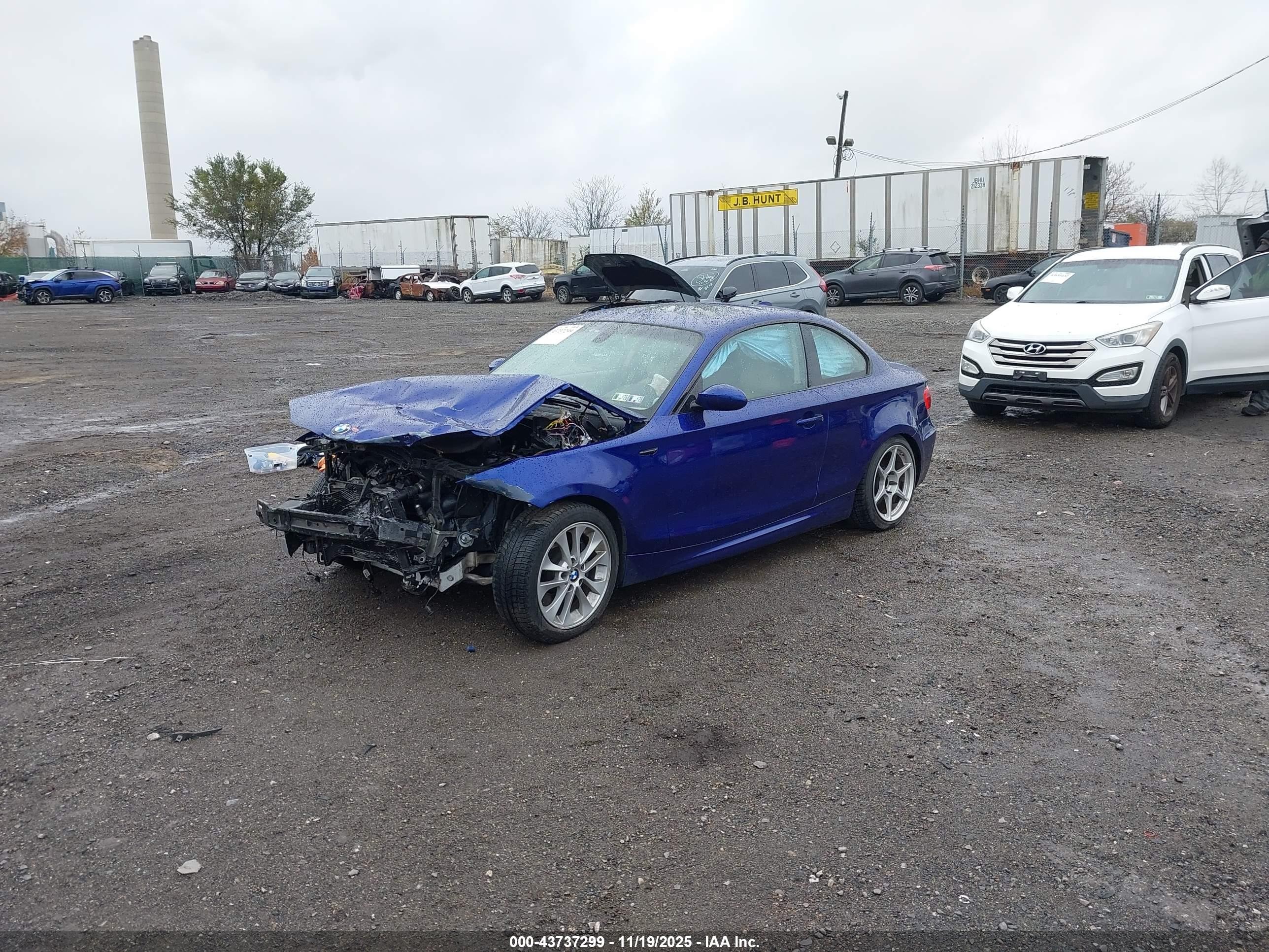 2009 Bmw 135i   Blue vin: WBAUC73509VF23981