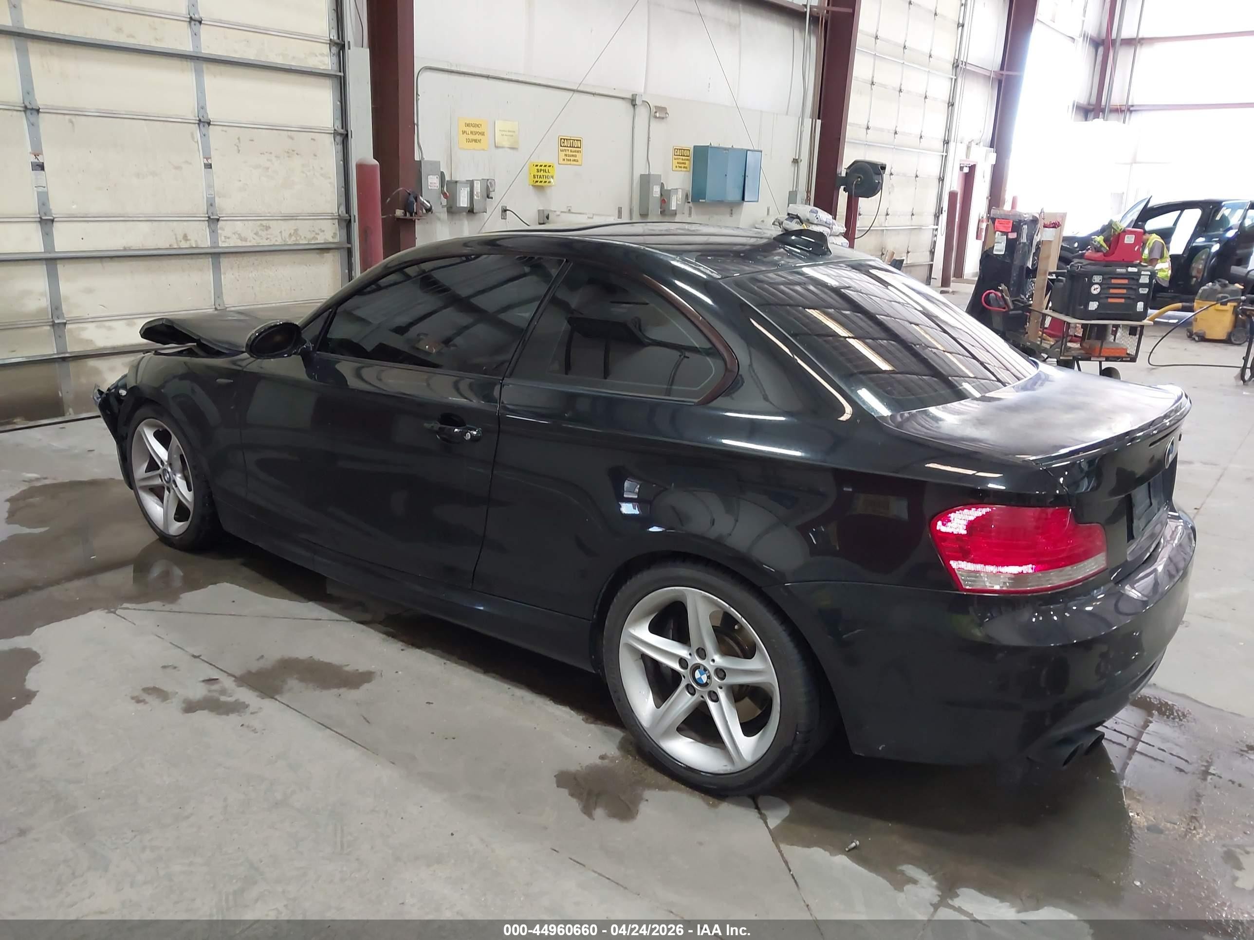 2008 Bmw 135i   Black vin: WBAUC73528VF25343