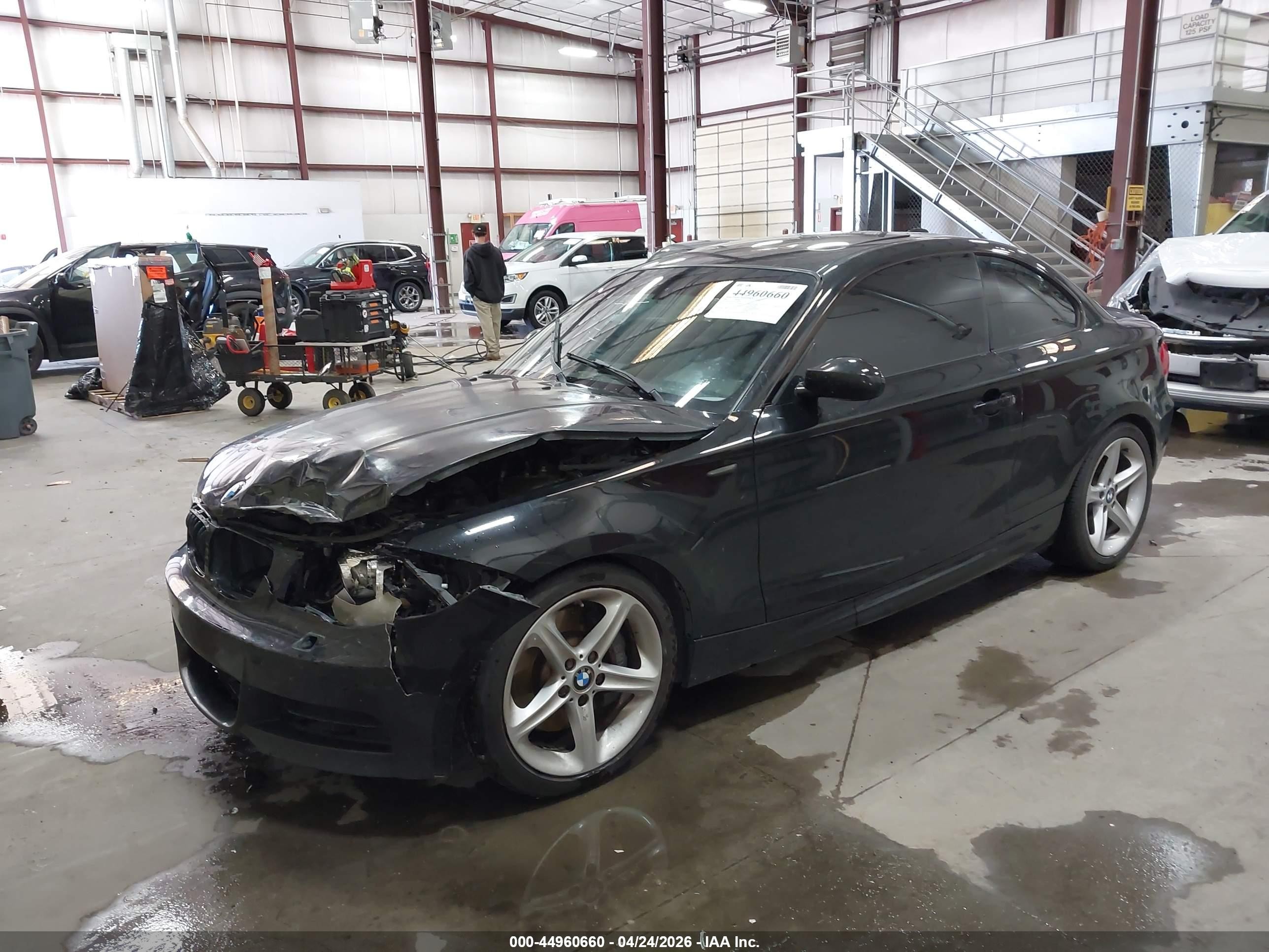 2008 Bmw 135i   Black vin: WBAUC73528VF25343