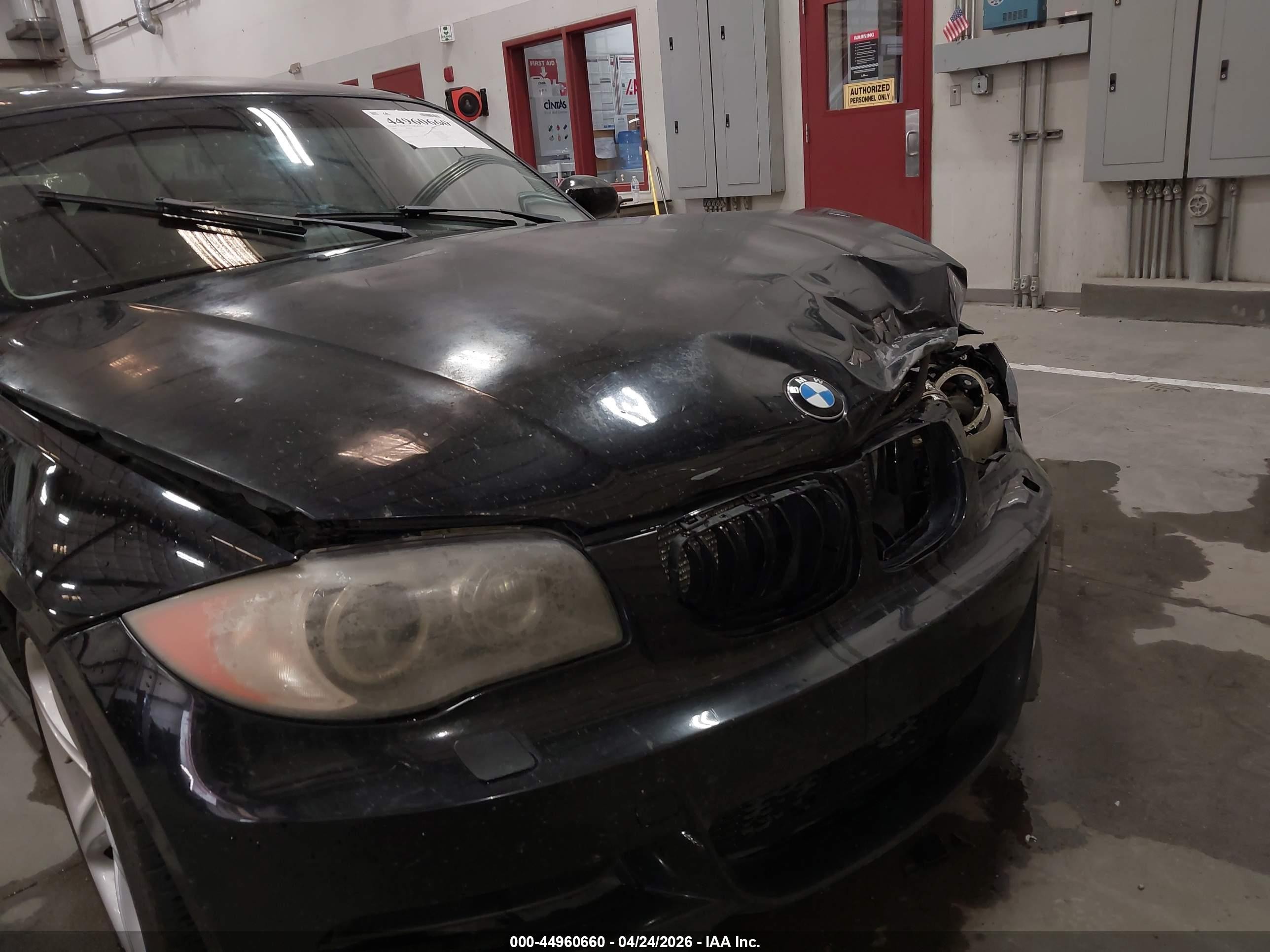 2008 Bmw 135i   Black vin: WBAUC73528VF25343