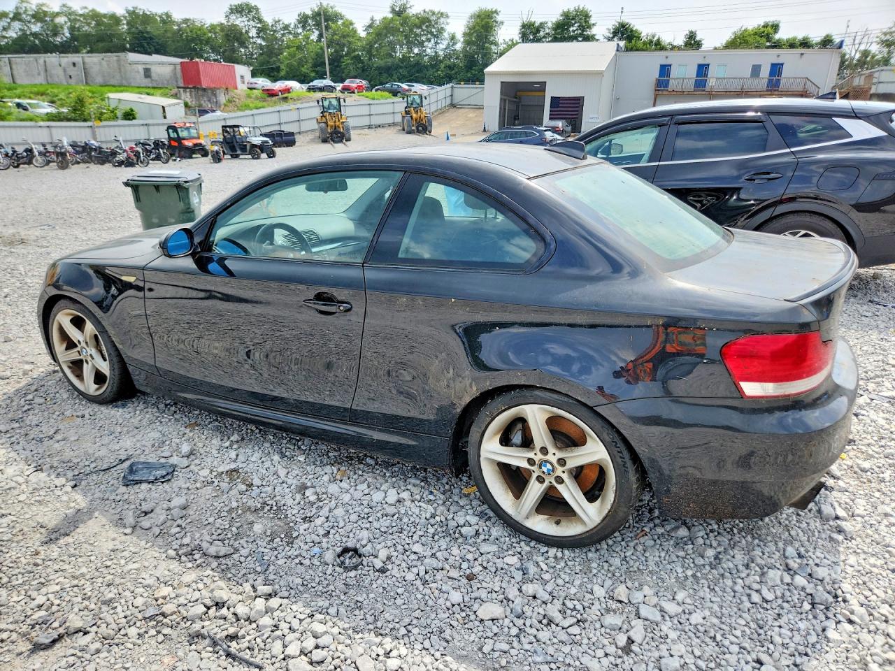 2008 Bmw 135 I Black vin: WBAUC73538VF25478