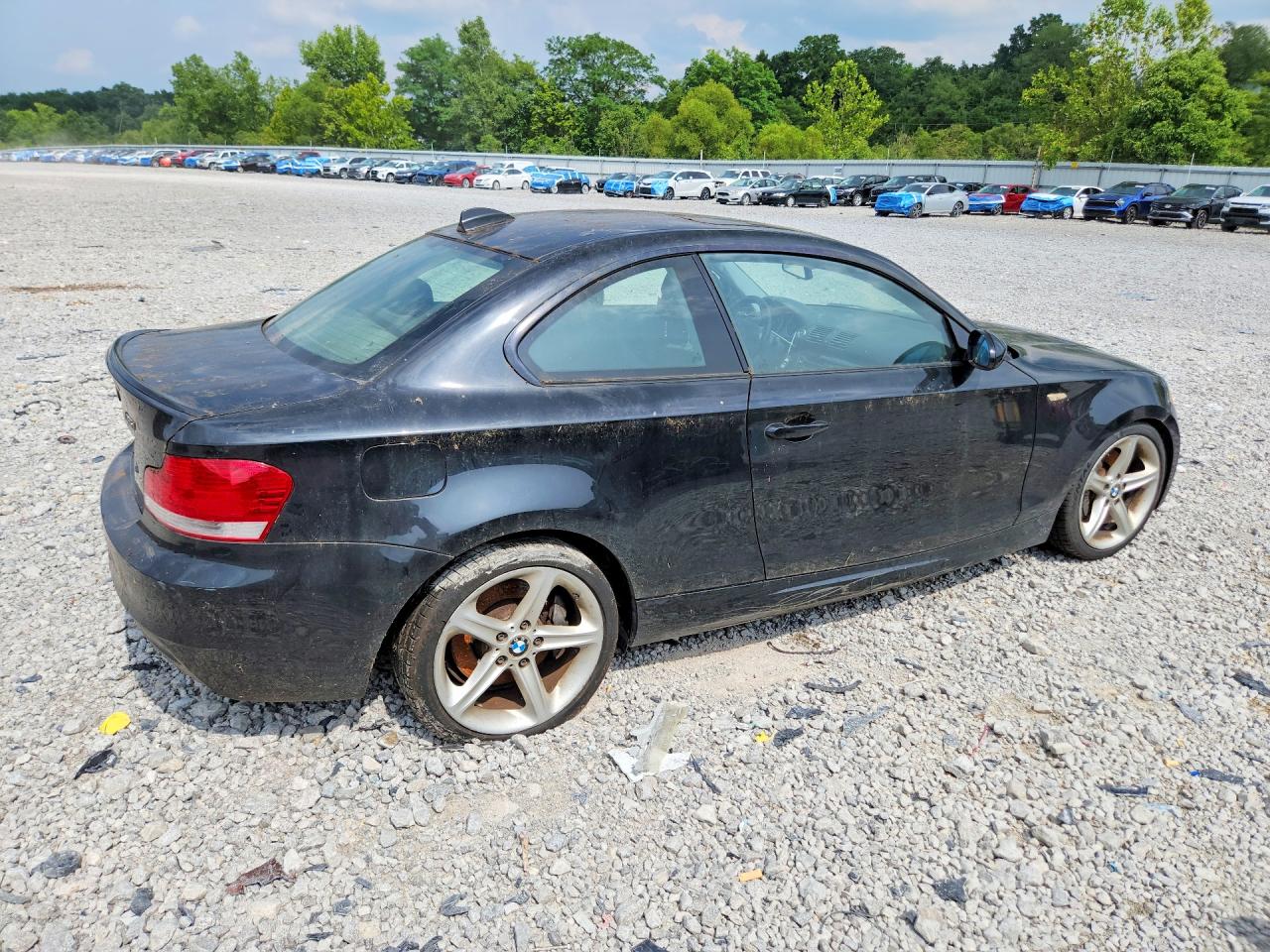 2008 Bmw 135 I Black vin: WBAUC73538VF25478
