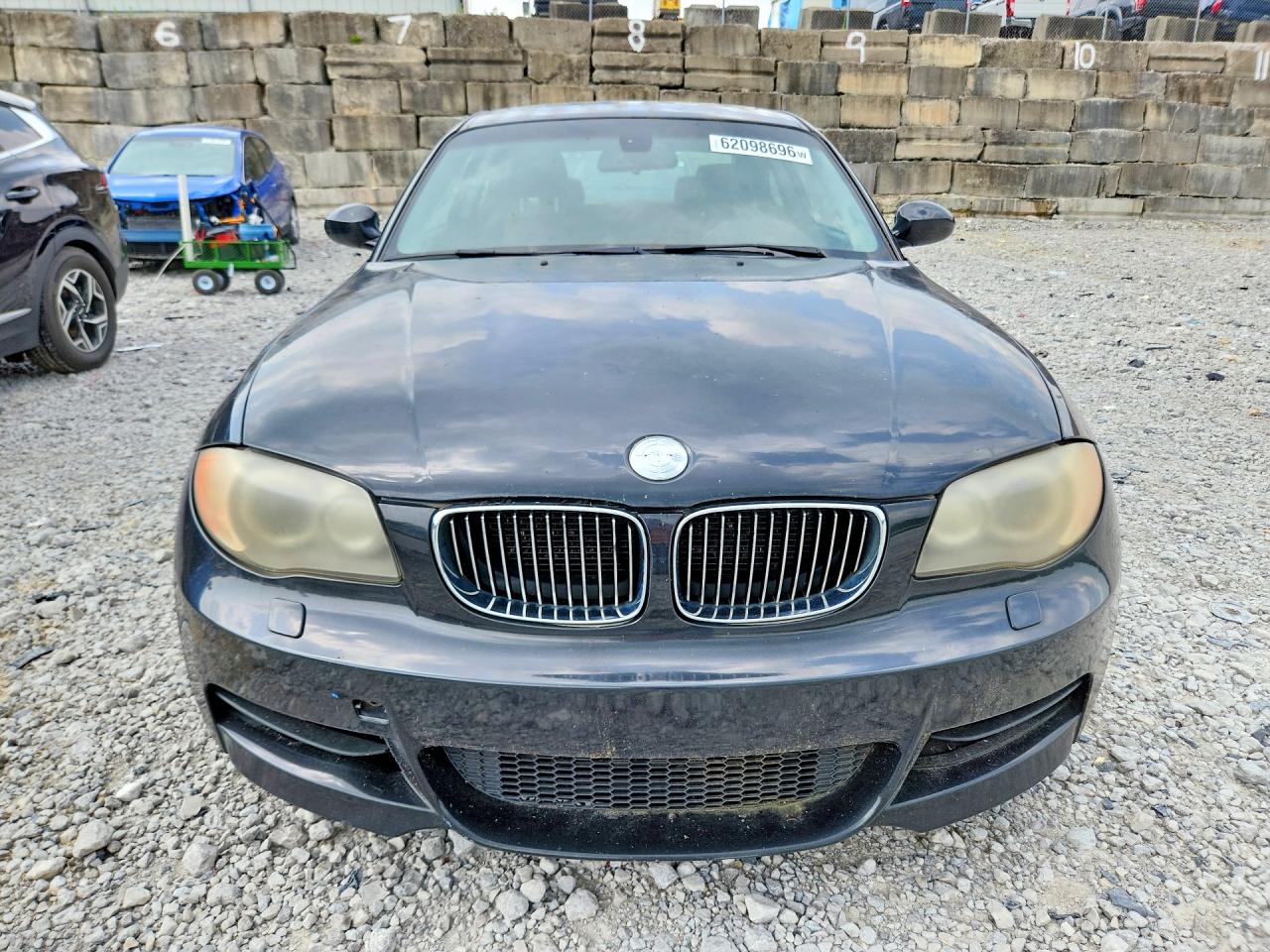 2008 Bmw 135 I Black vin: WBAUC73538VF25478