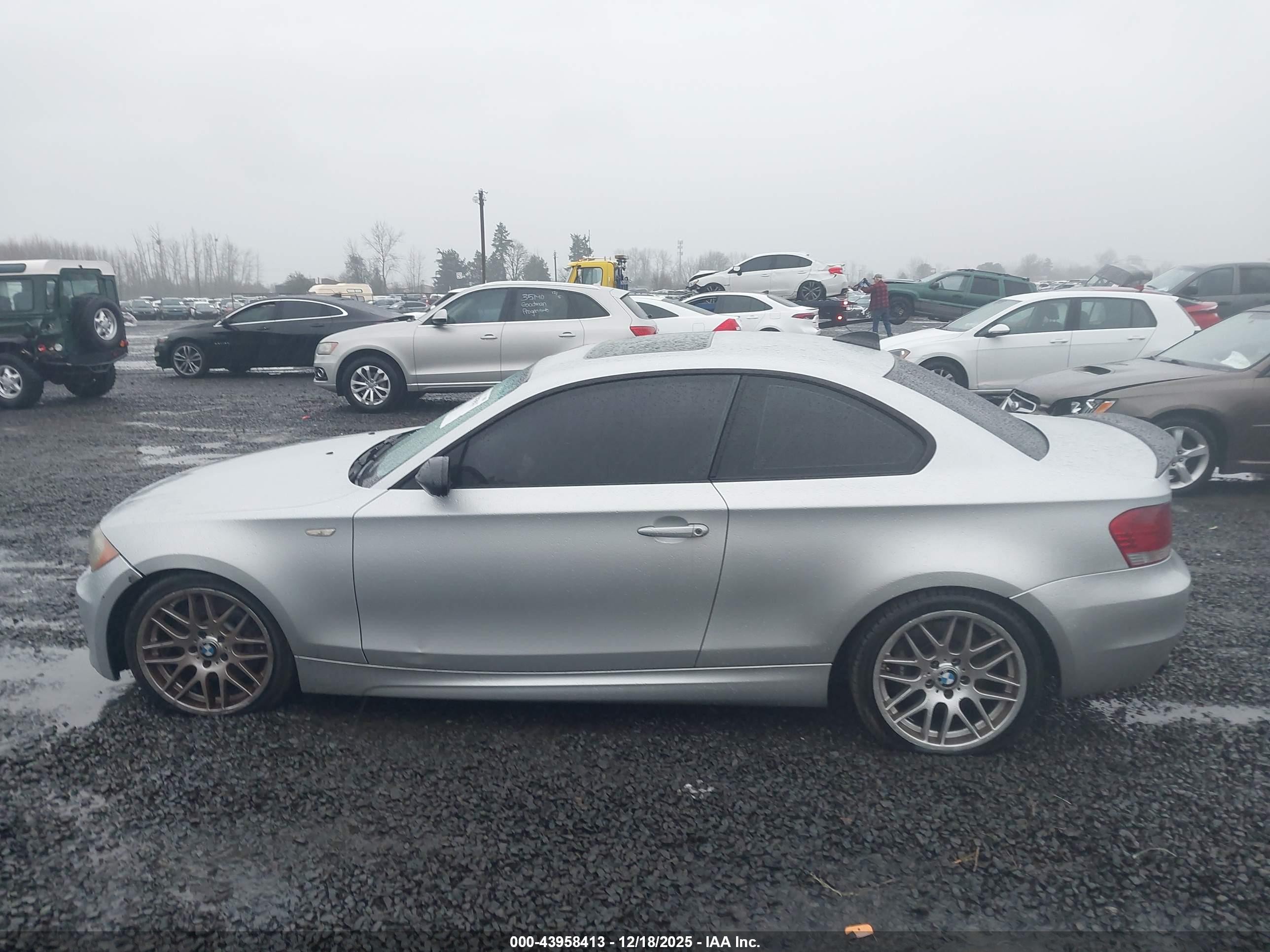 2009 Bmw 135i   Silver vin: WBAUC73539VK94788