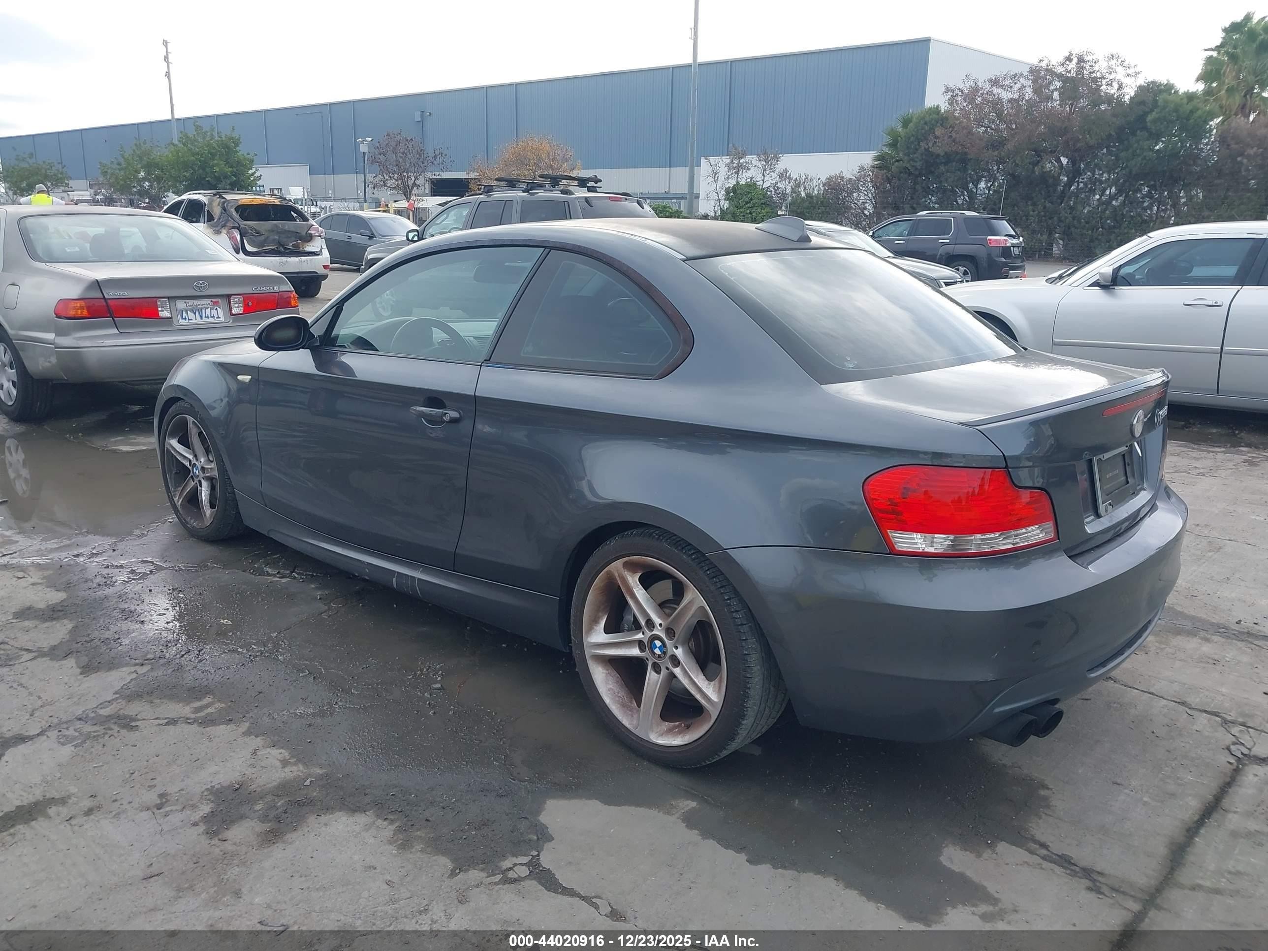 2008 Bmw 135i   Gray vin: WBAUC73548VF24761