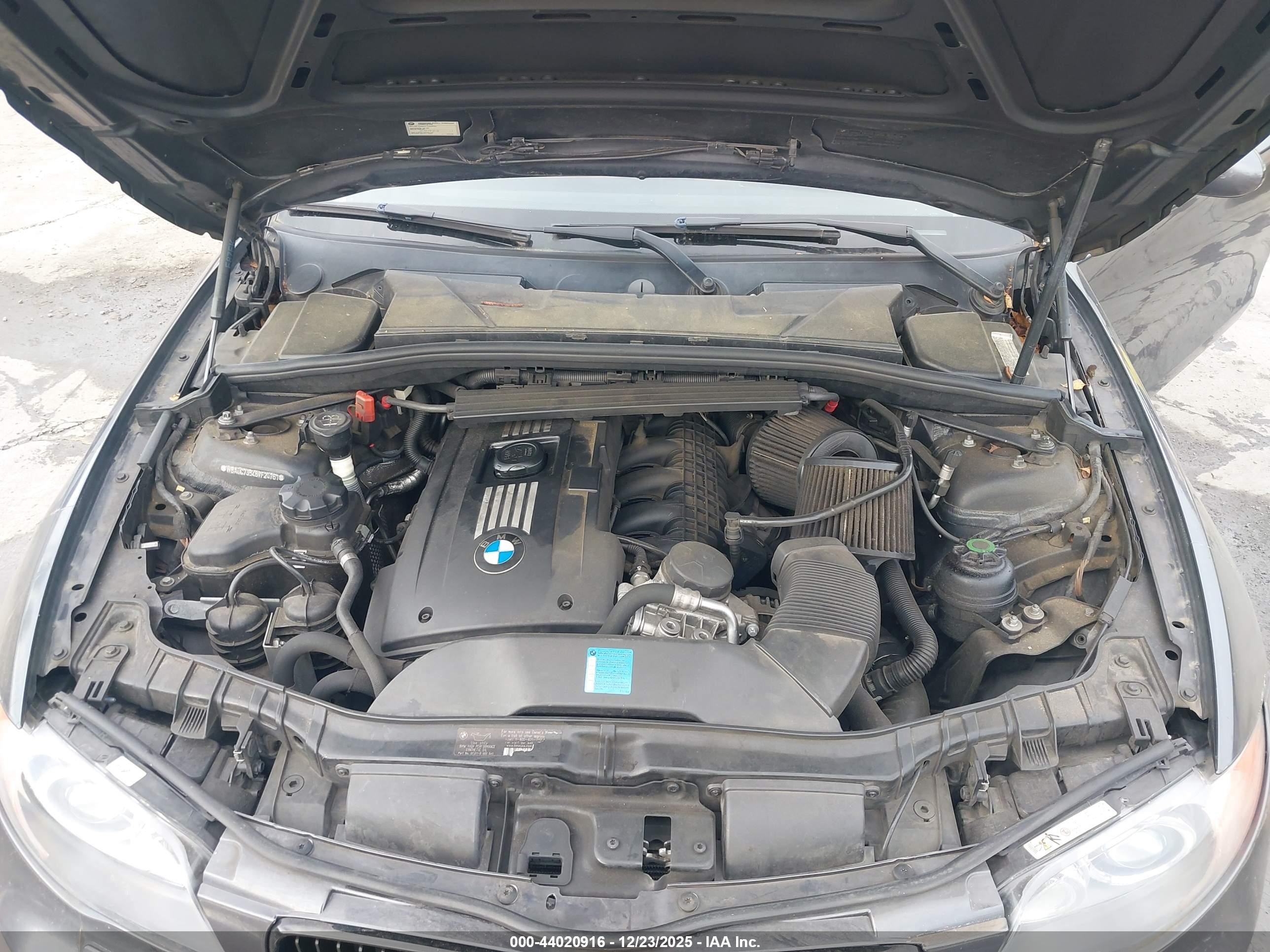 2008 Bmw 135i   Gray vin: WBAUC73548VF24761