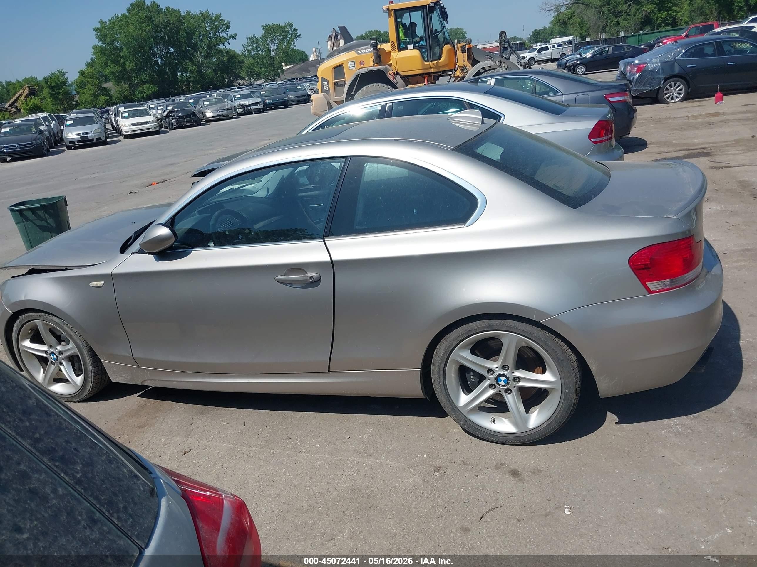 2009 Bmw 135i   Silver vin: WBAUC73549VK94797
