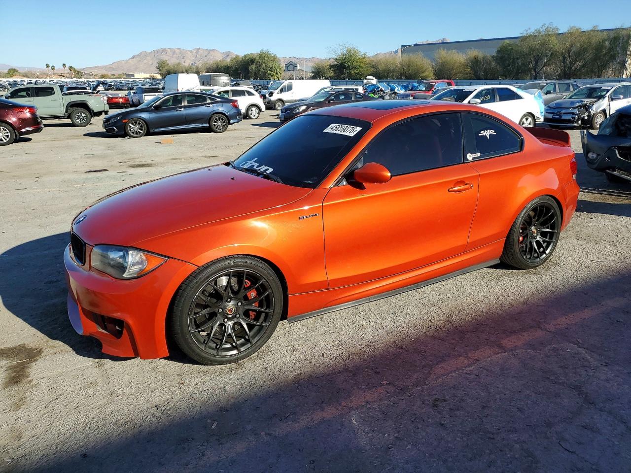 2008 Bmw 135 I Orange vin: WBAUC73558VF23070