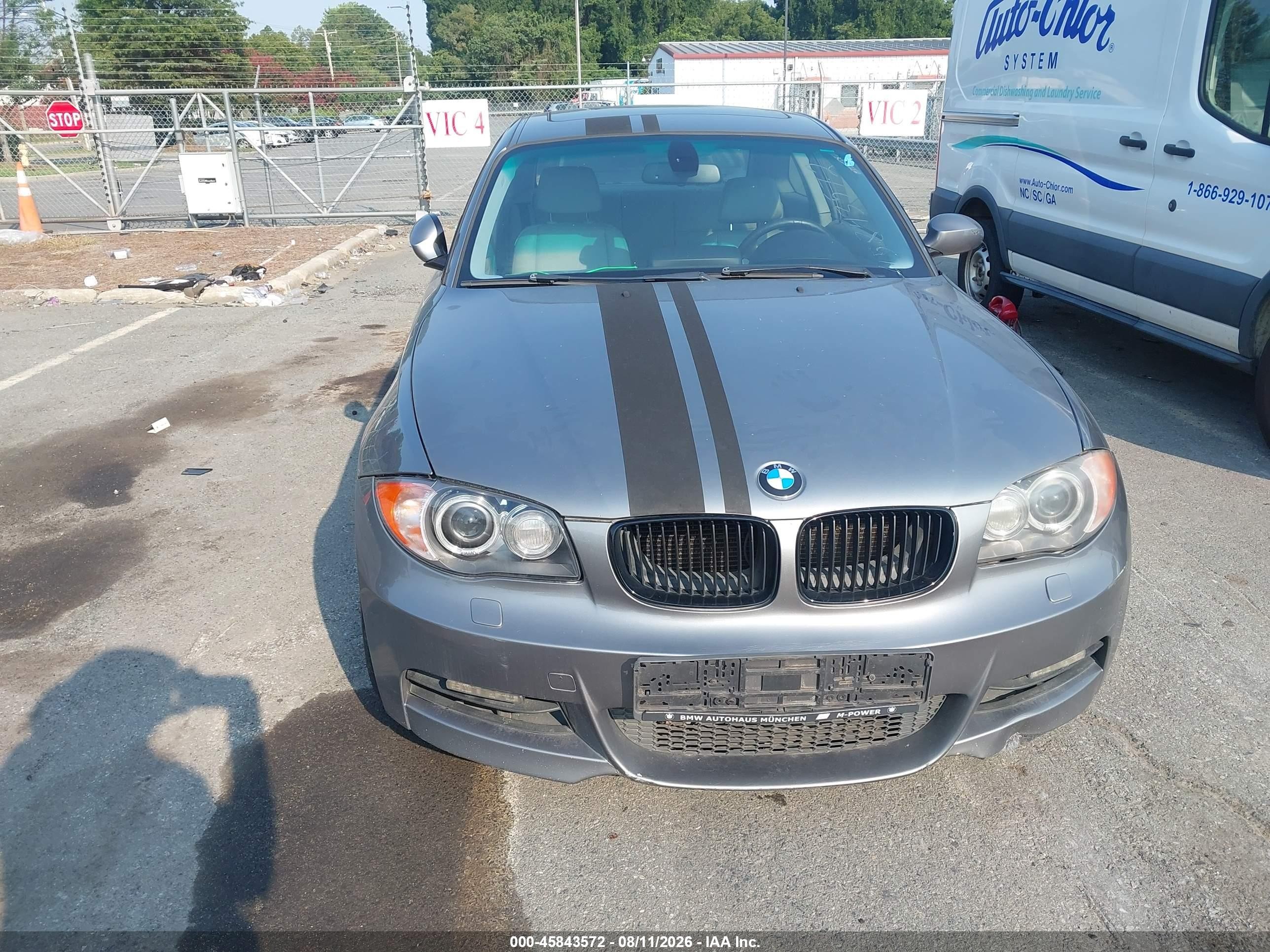 2009 Bmw 135i   Серый vin: WBAUC73559VK94646
