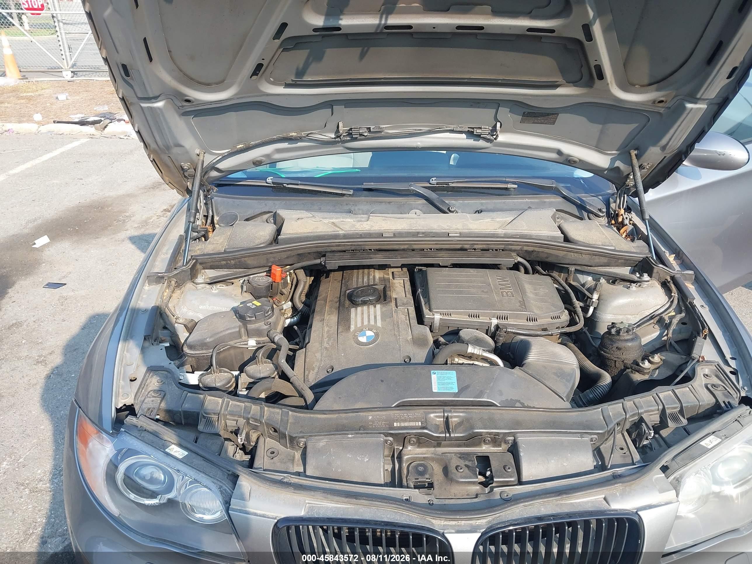 2009 Bmw 135i   Серый vin: WBAUC73559VK94646