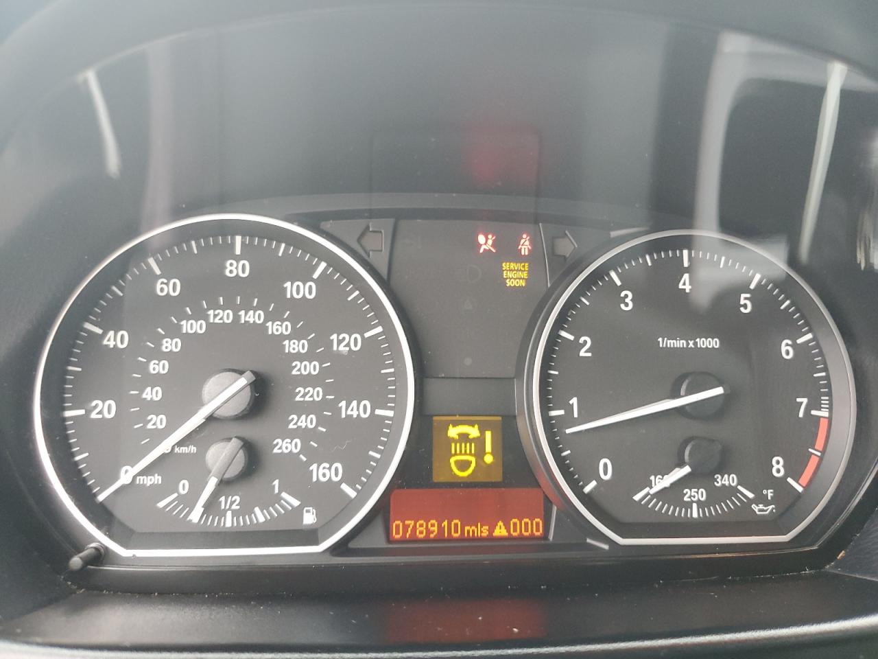 2008 Bmw 135 I Gray vin: WBAUC73568VF23787