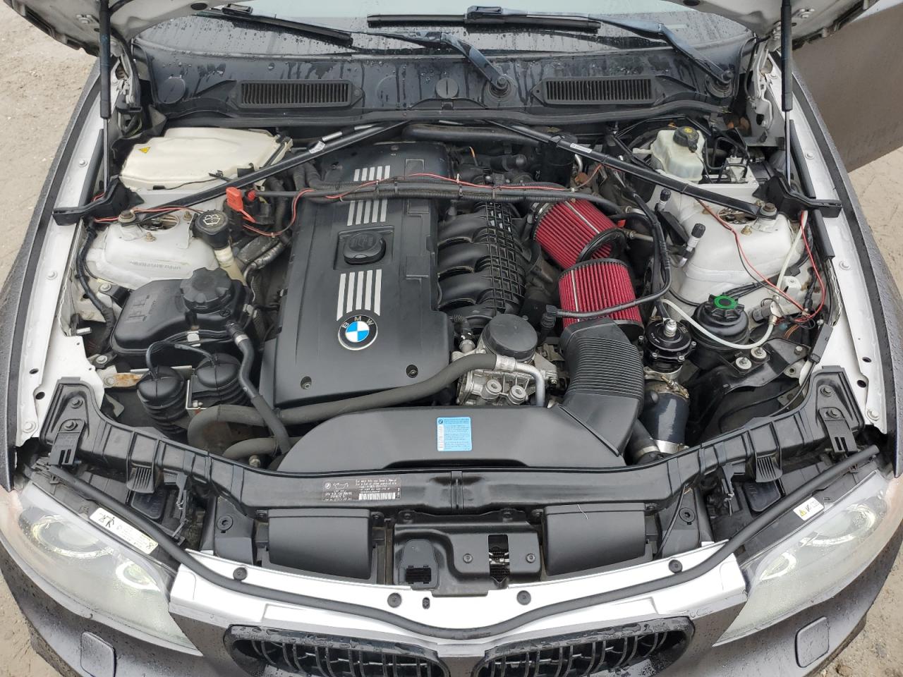 2008 Bmw 135 I Gray vin: WBAUC73568VF23787