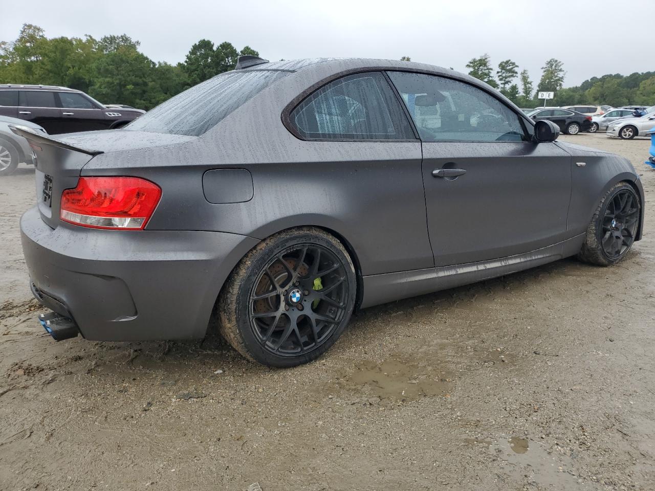 2008 Bmw 135 I Gray vin: WBAUC73568VF23787