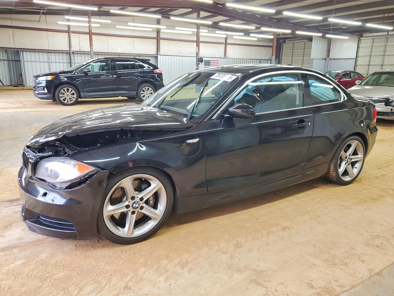 2008 Bmw 135 I Black vin: WBAUC73568VF25796