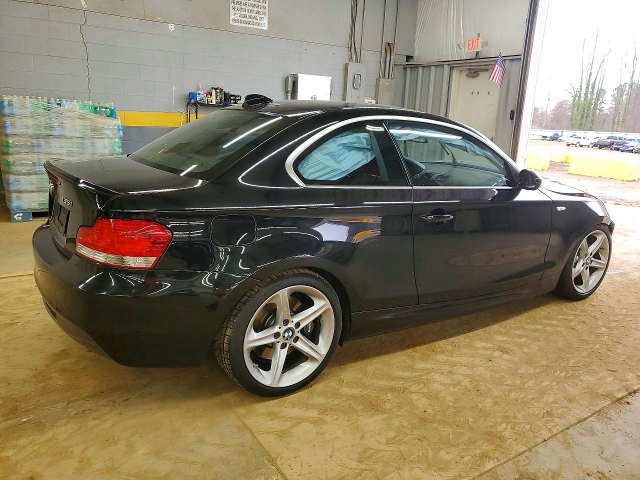 2008 Bmw 135 I Черный vin: WBAUC73568VF25796