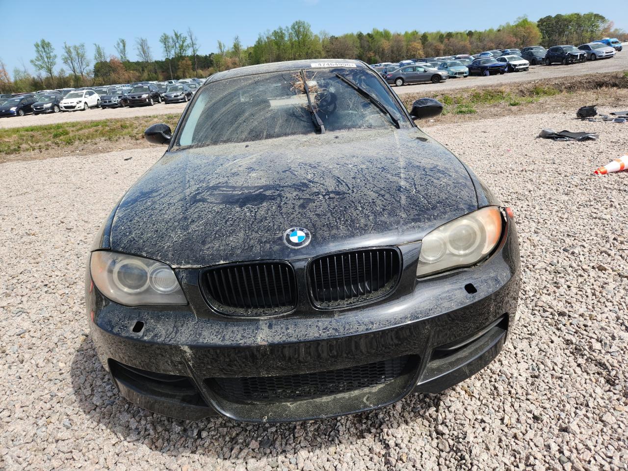 2008 Bmw 135 I Black vin: WBAUC73588VF25461
