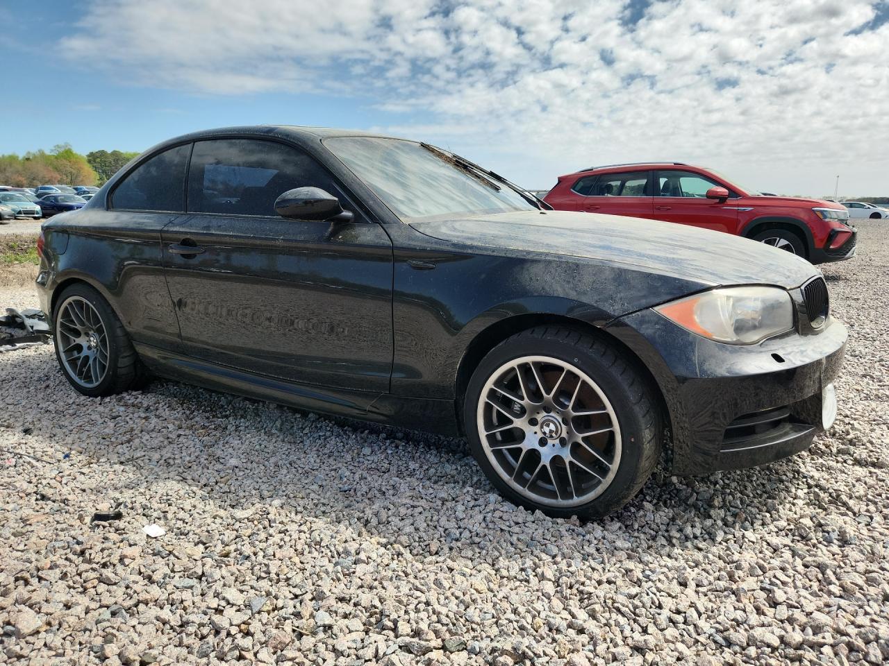 2008 Bmw 135 I Black vin: WBAUC73588VF25461