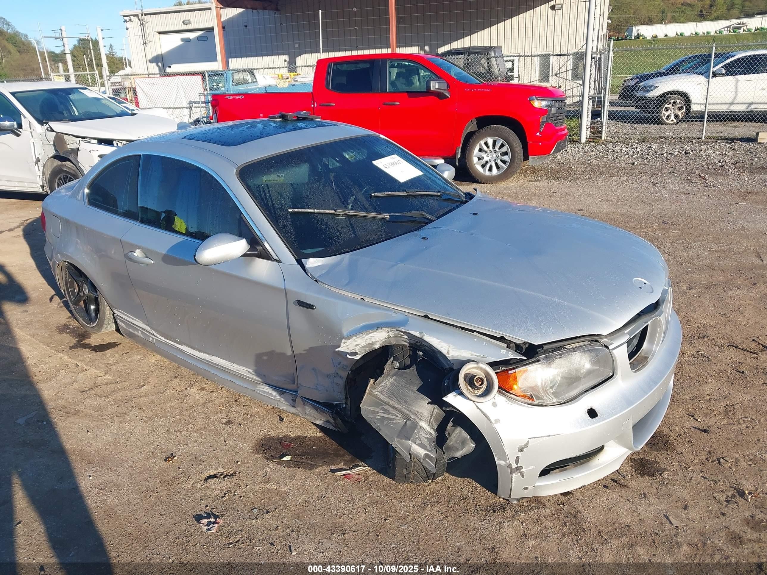 2009 Bmw 135i   Silver vin: WBAUC73589VK95077