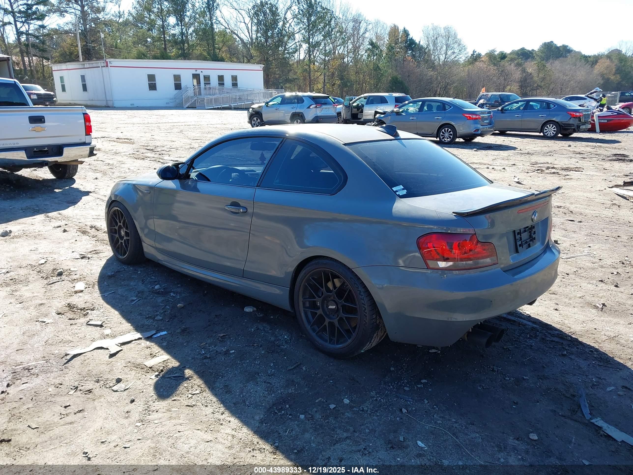 2009 Bmw 135i   Gray vin: WBAUC73589VK95161