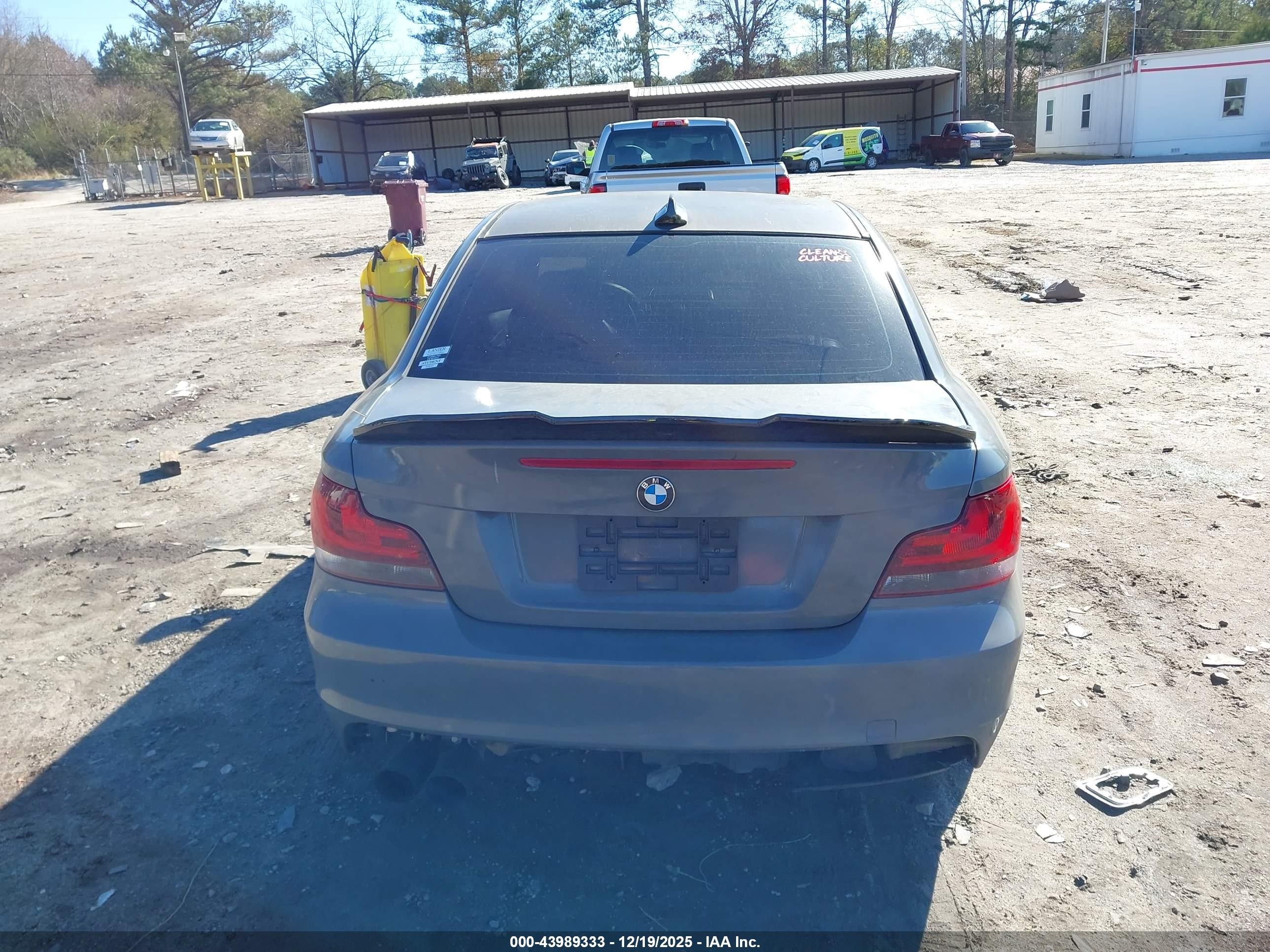 2009 Bmw 135i   Gray vin: WBAUC73589VK95161