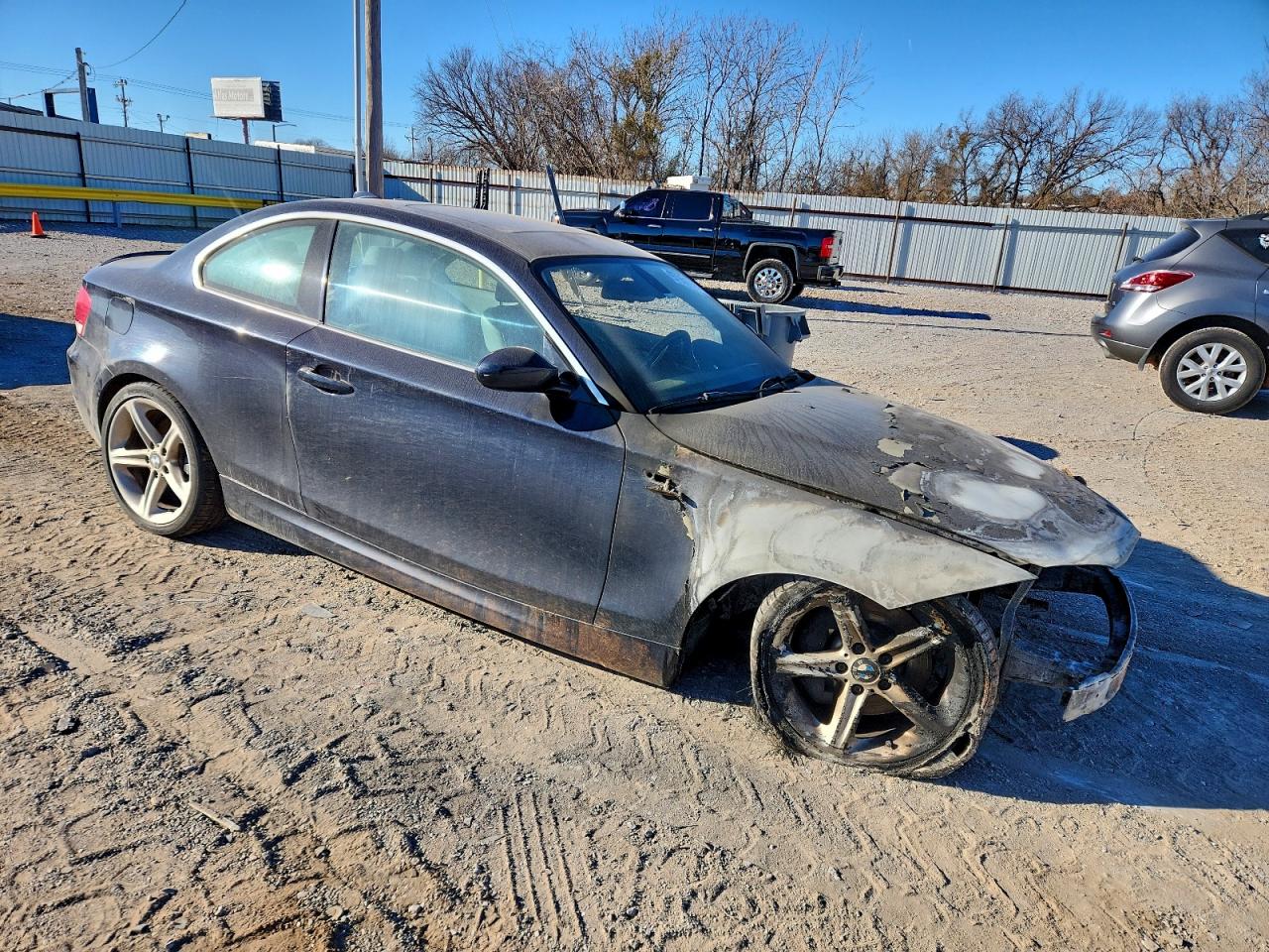 2009 Bmw 135 I Черный vin: WBAUC73589VK95421