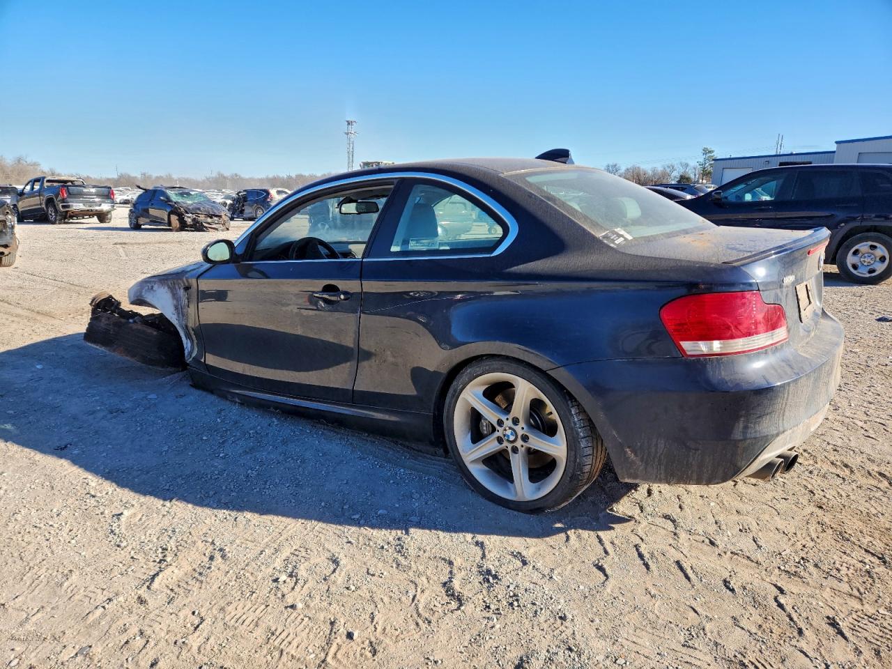 2009 Bmw 135 I Черный vin: WBAUC73589VK95421