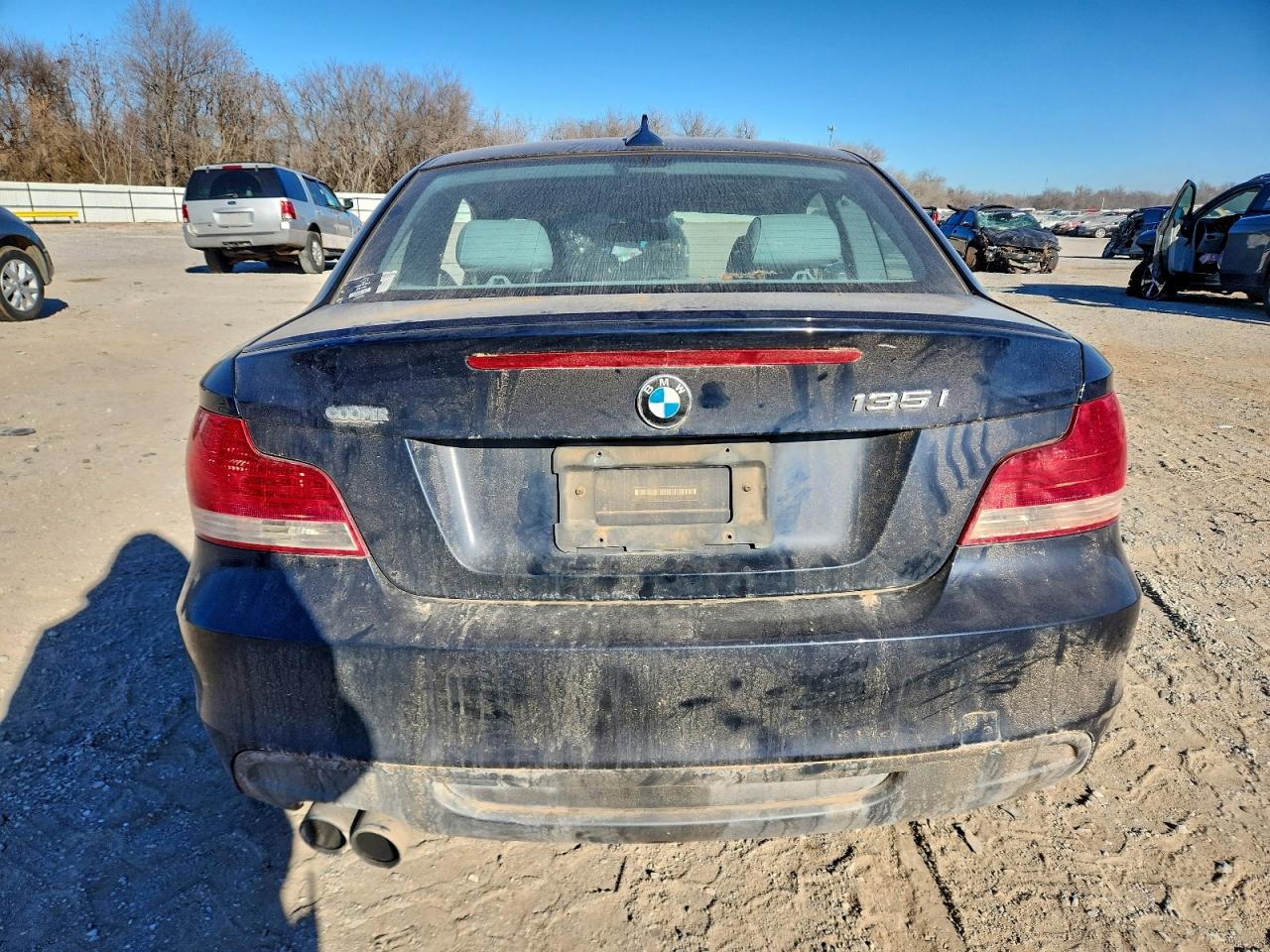 2009 Bmw 135 I Черный vin: WBAUC73589VK95421