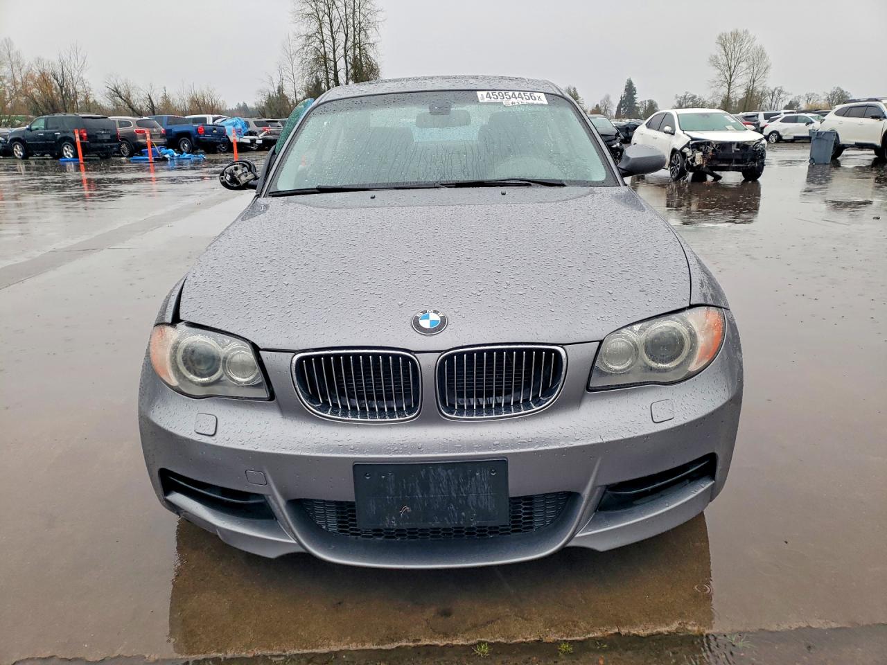 2009 Bmw 135 I Gray vin: WBAUC73599VK79809