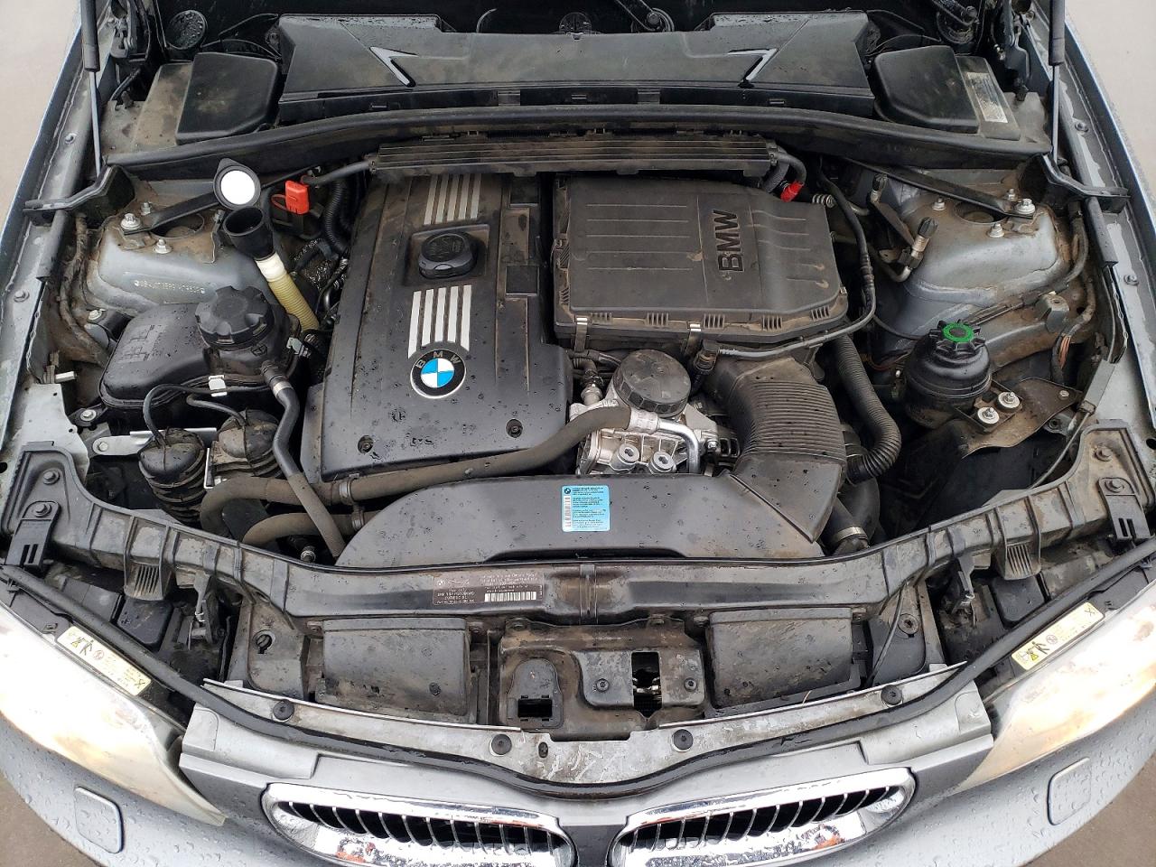 2009 Bmw 135 I Gray vin: WBAUC73599VK79809