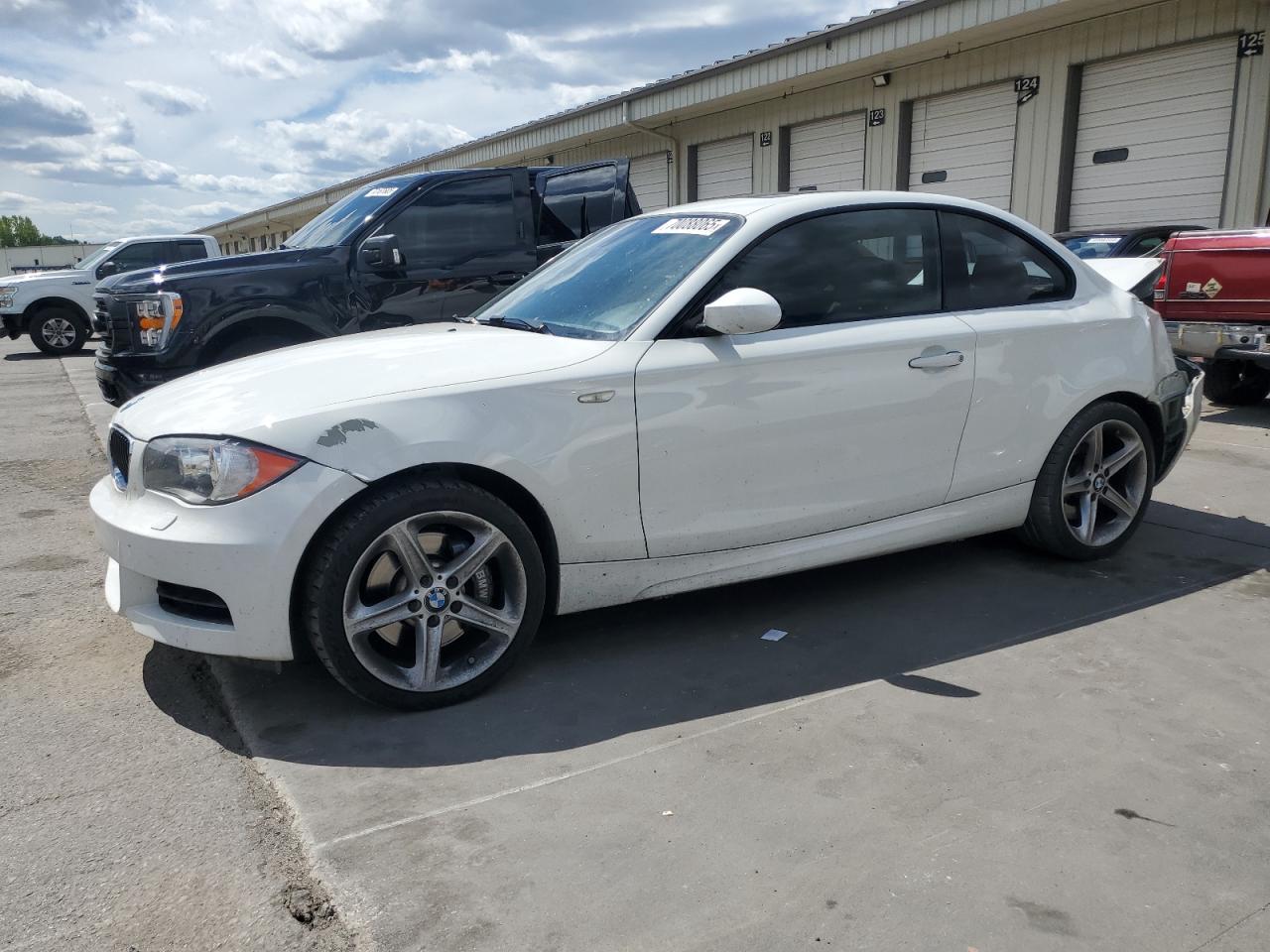 2009 Bmw 135 I White vin: WBAUC73599VK94939