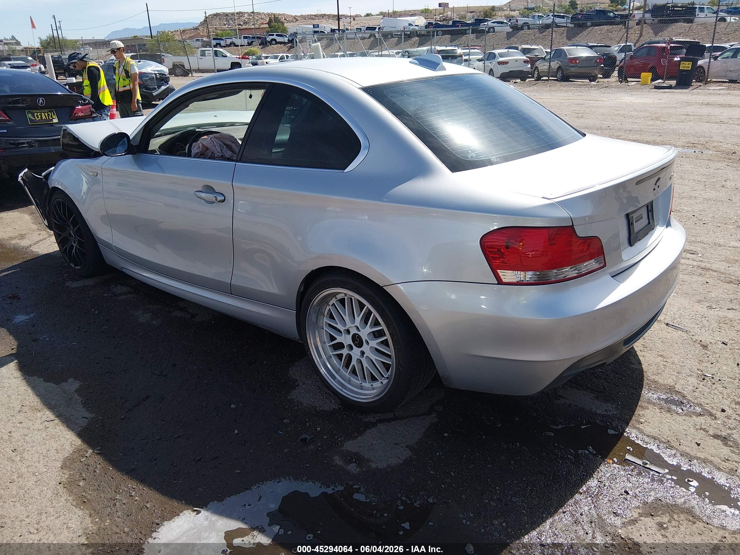 2009 Bmw 135i   Silver vin: WBAUC735X9VK95016